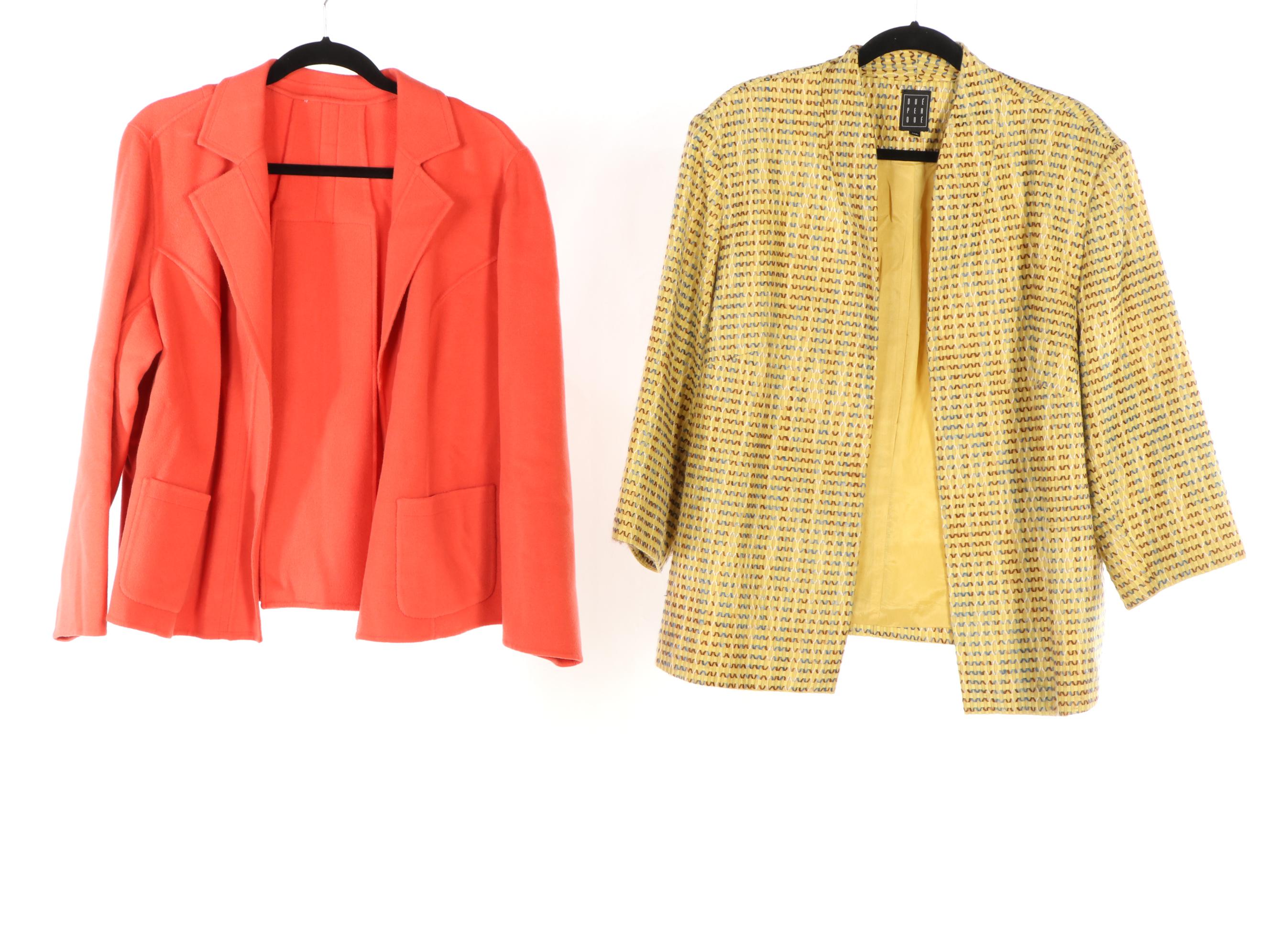 Due per Due, John Meyer of Norwich, Elementz and Other Jackets