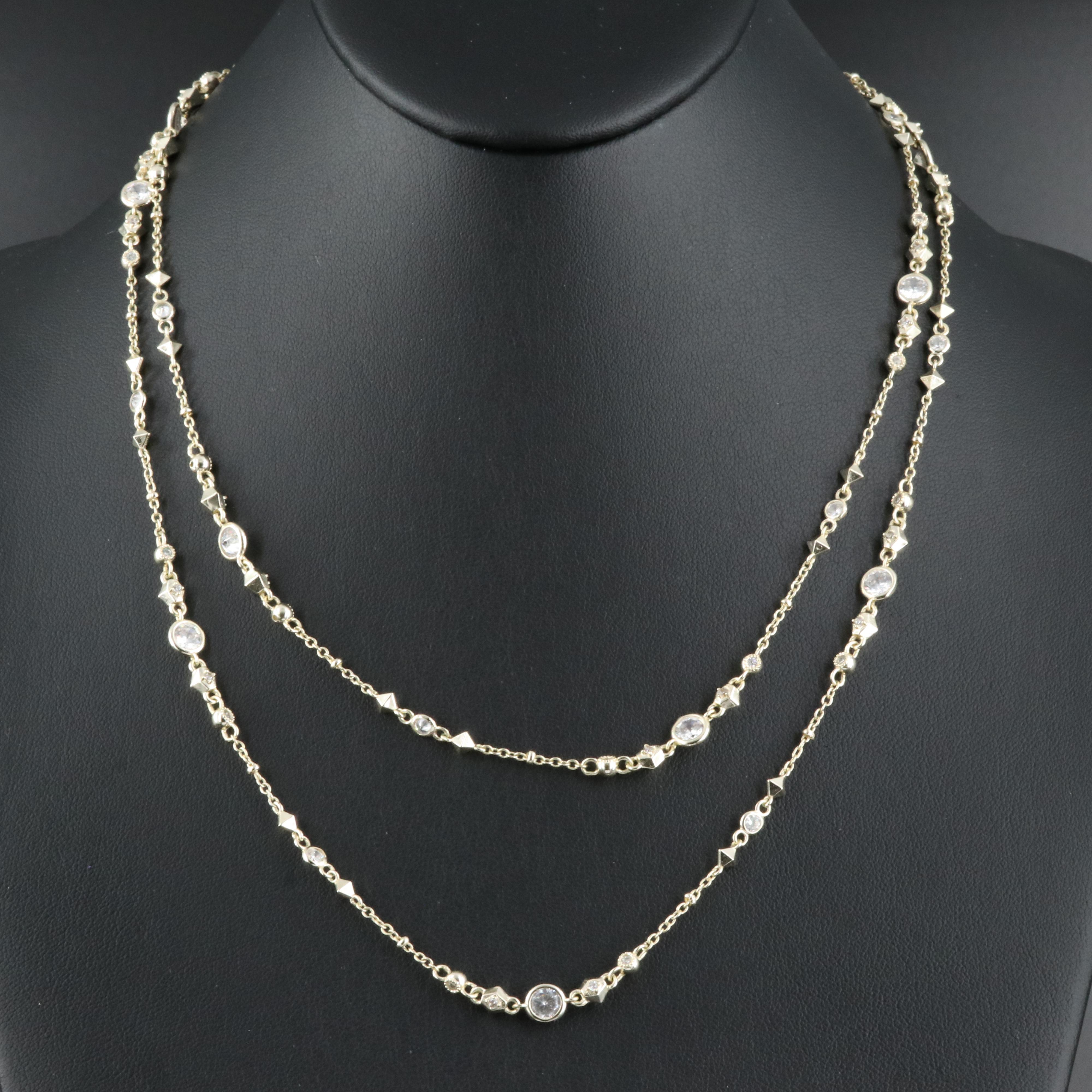 Kendra Scott Cubic Zirconia Station Necklace