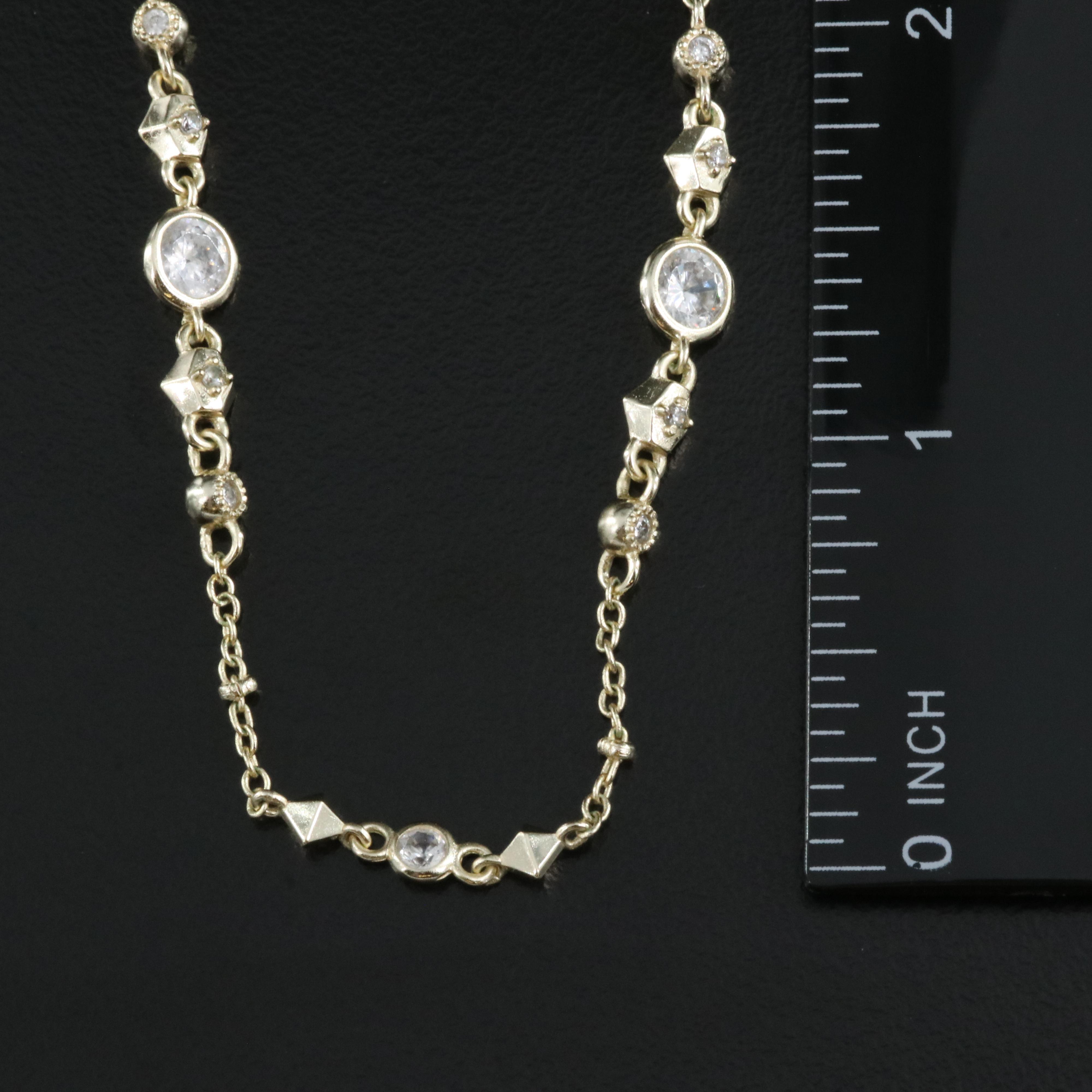 Kendra Scott Cubic Zirconia Station Necklace