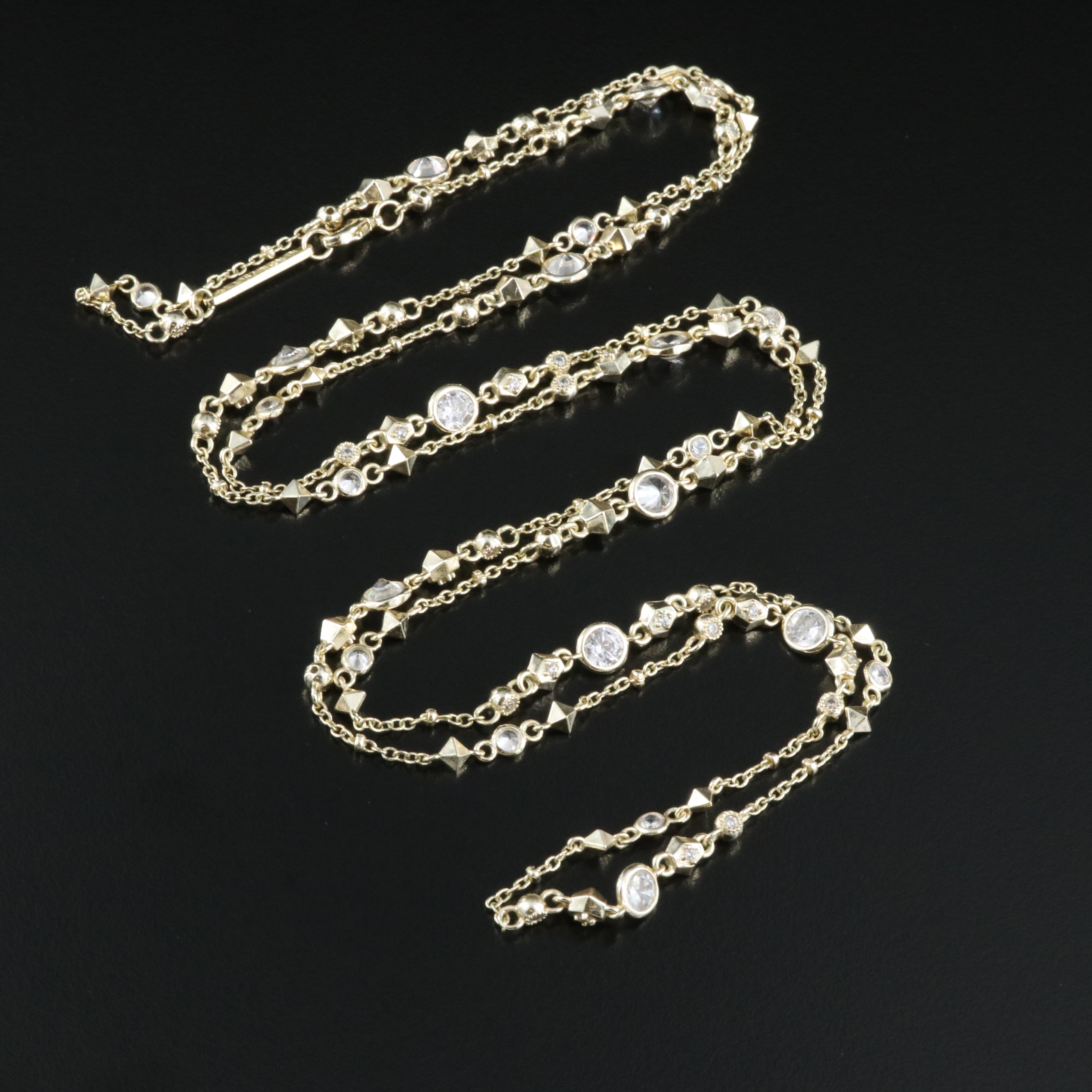 Kendra Scott Cubic Zirconia Station Necklace