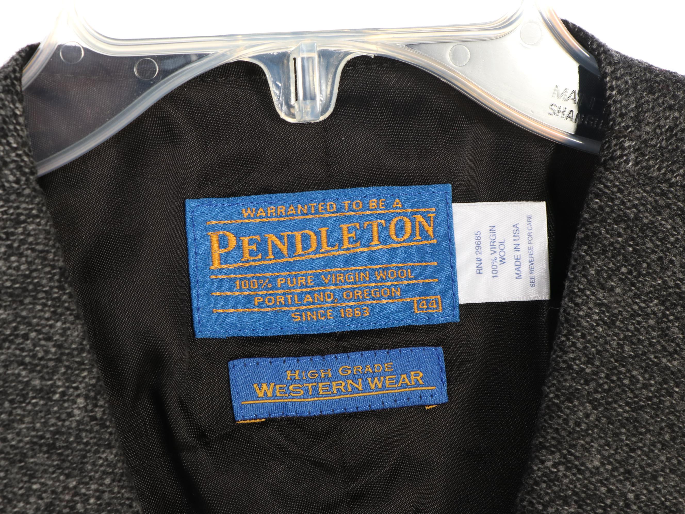 Men's Pendleton Tartan Plaid, Tweed and Blanket Vests