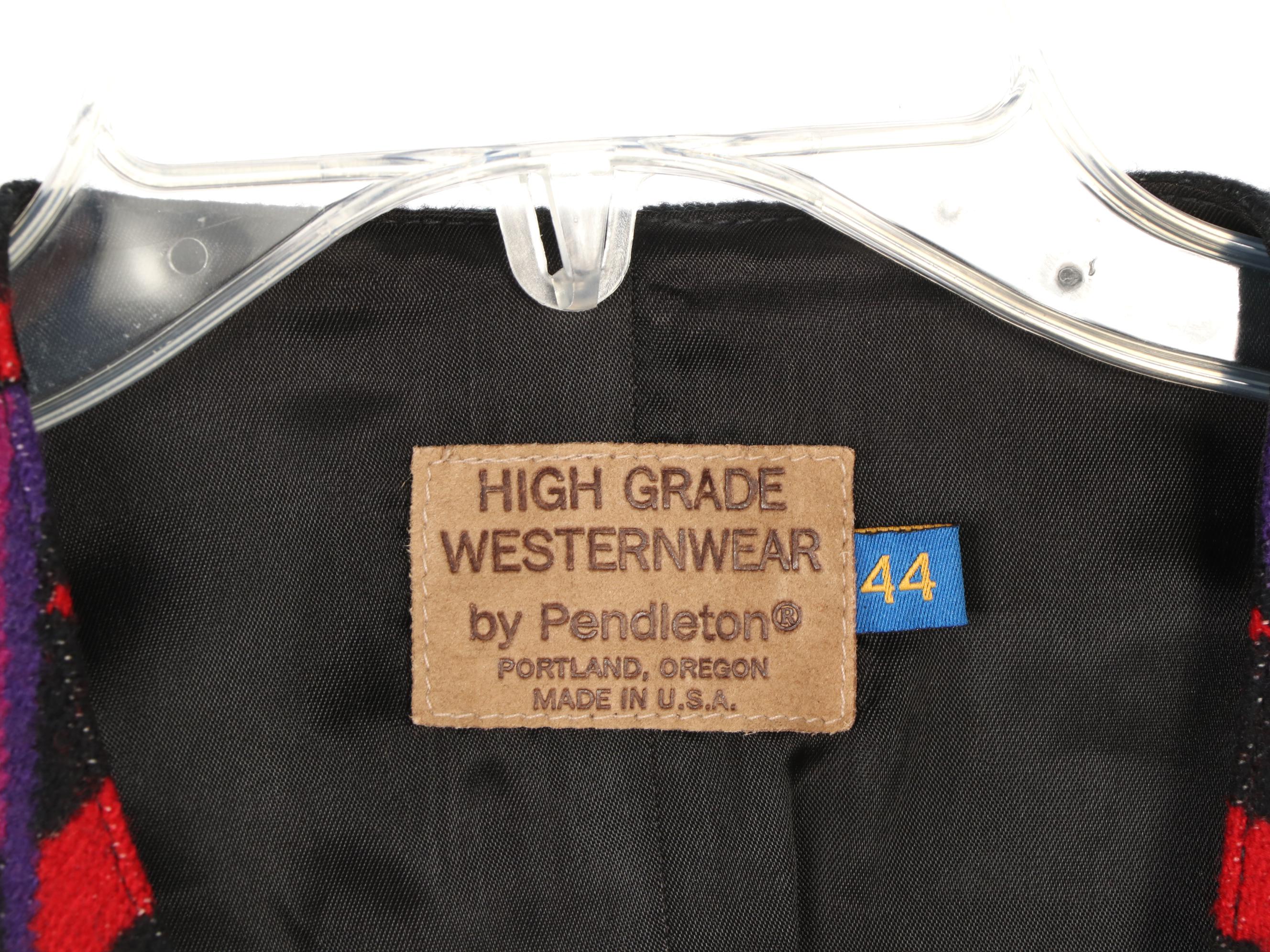 Men's Pendleton Tartan Plaid, Tweed and Blanket Vests