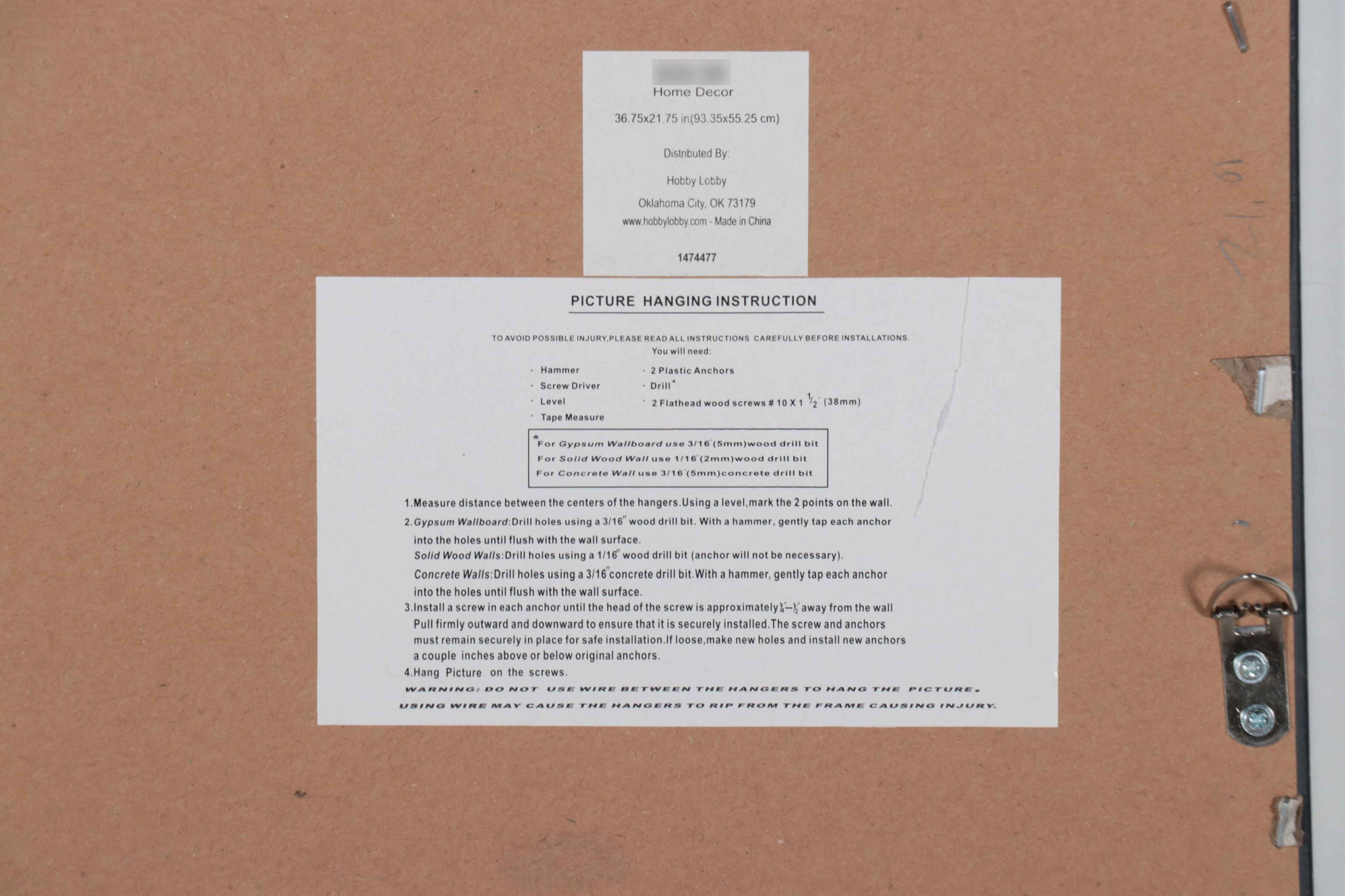 Offset Lithograph of Abstract Waves