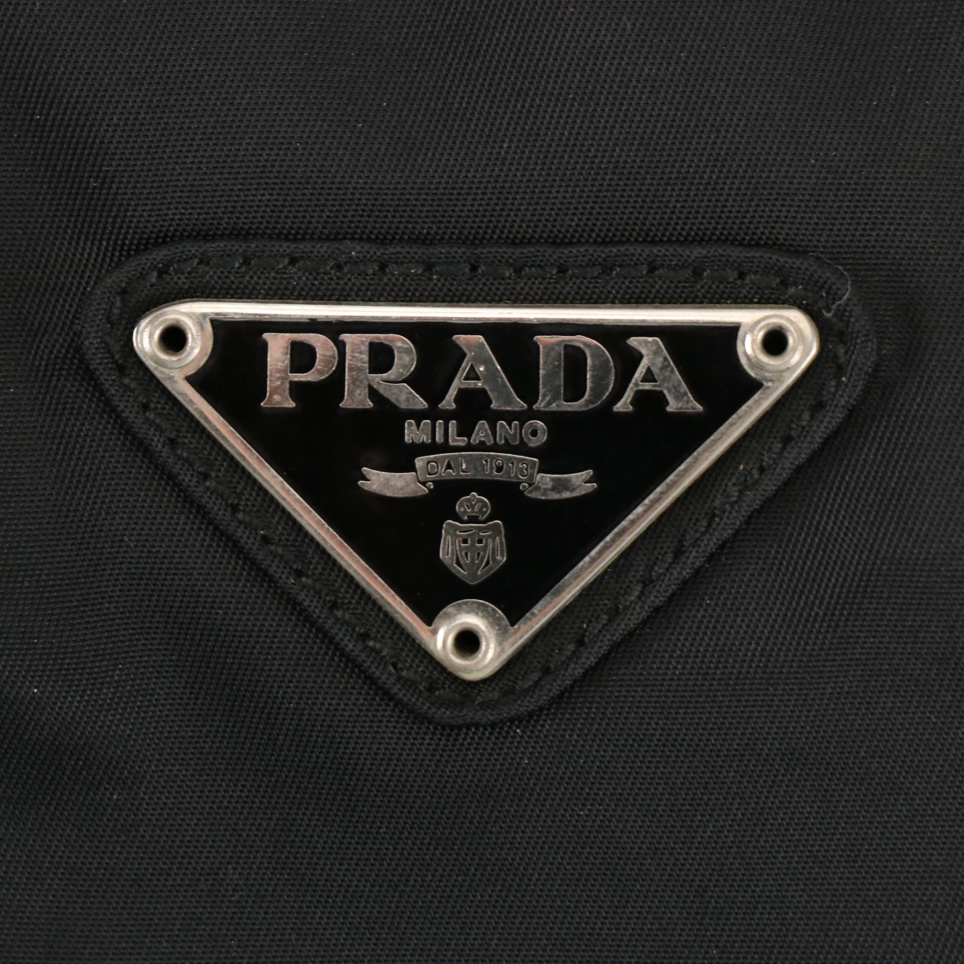 Prada Handbag in Black Tessuto Nylon