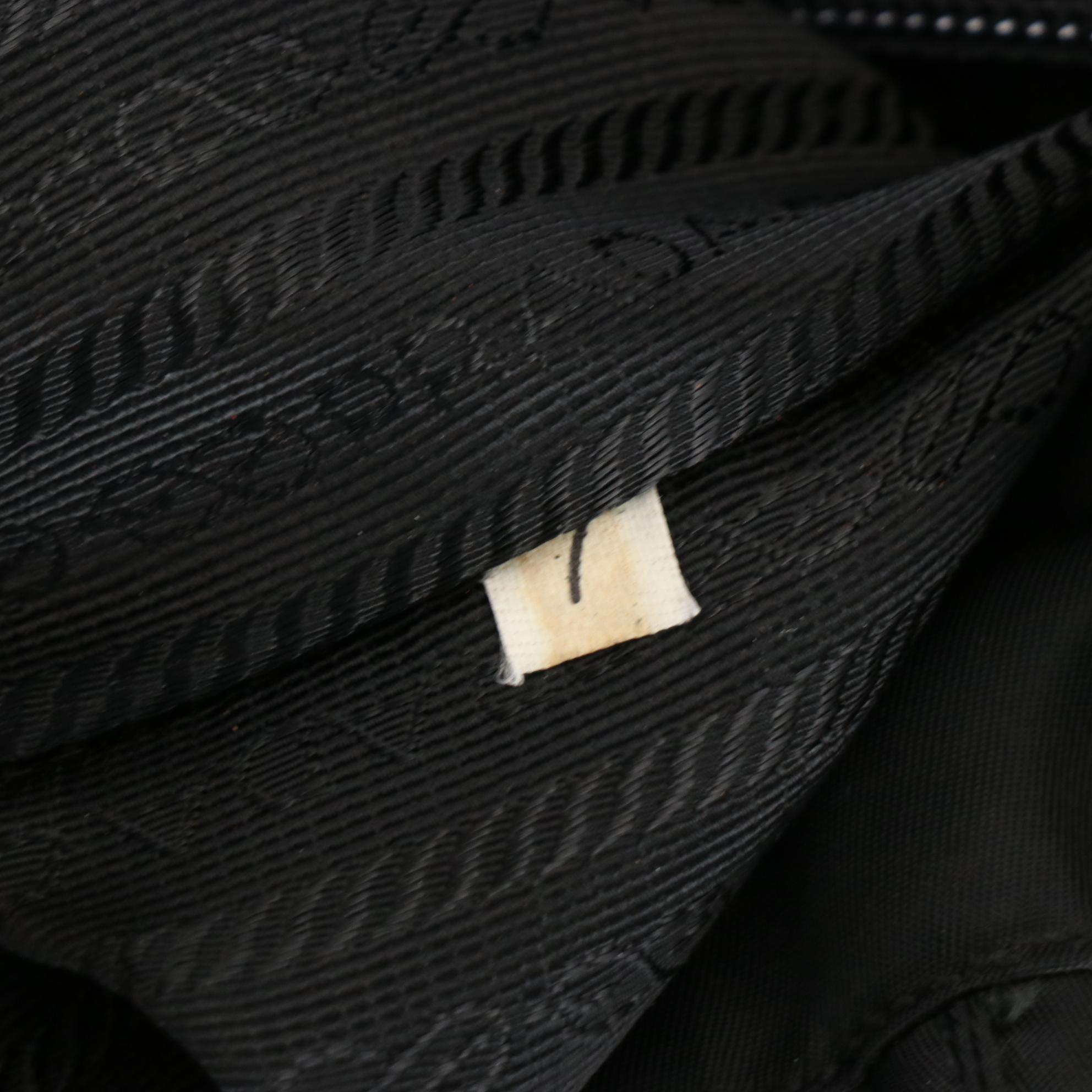 Prada Handbag in Black Tessuto Nylon