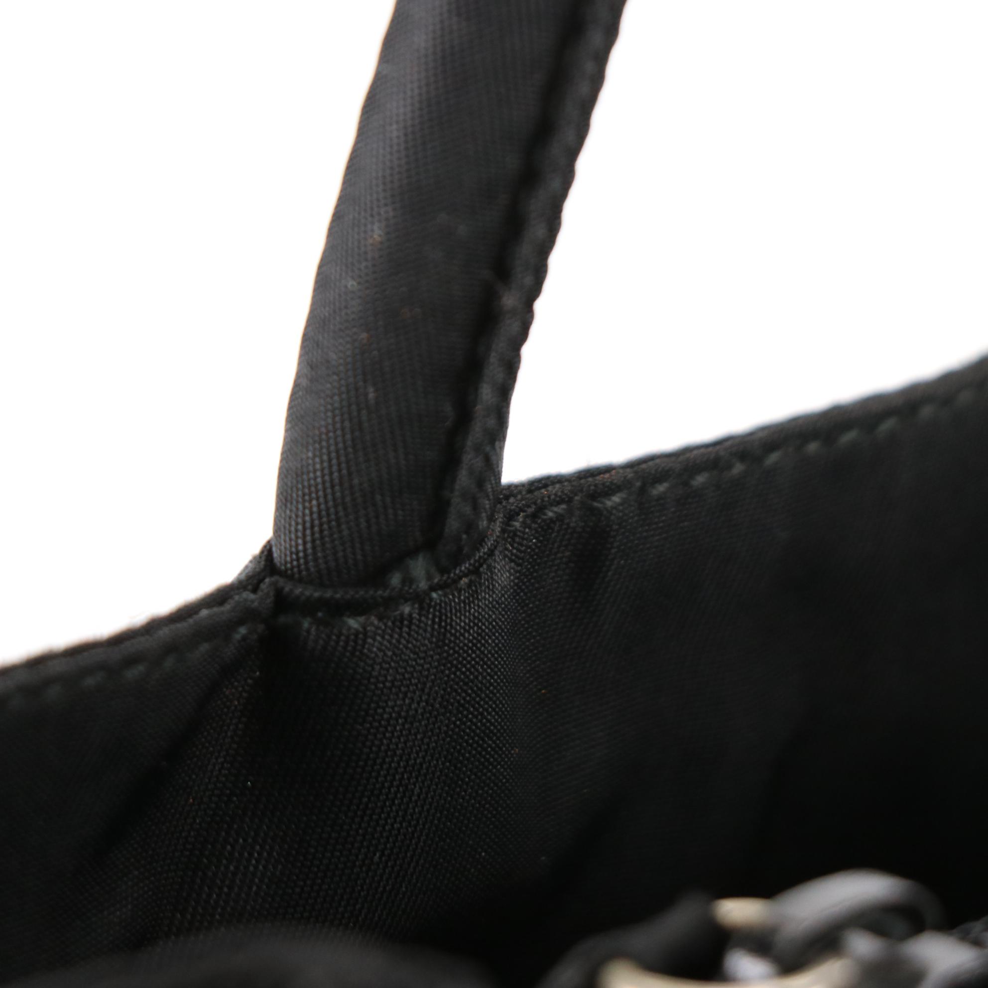 Prada Handbag in Black Tessuto Nylon