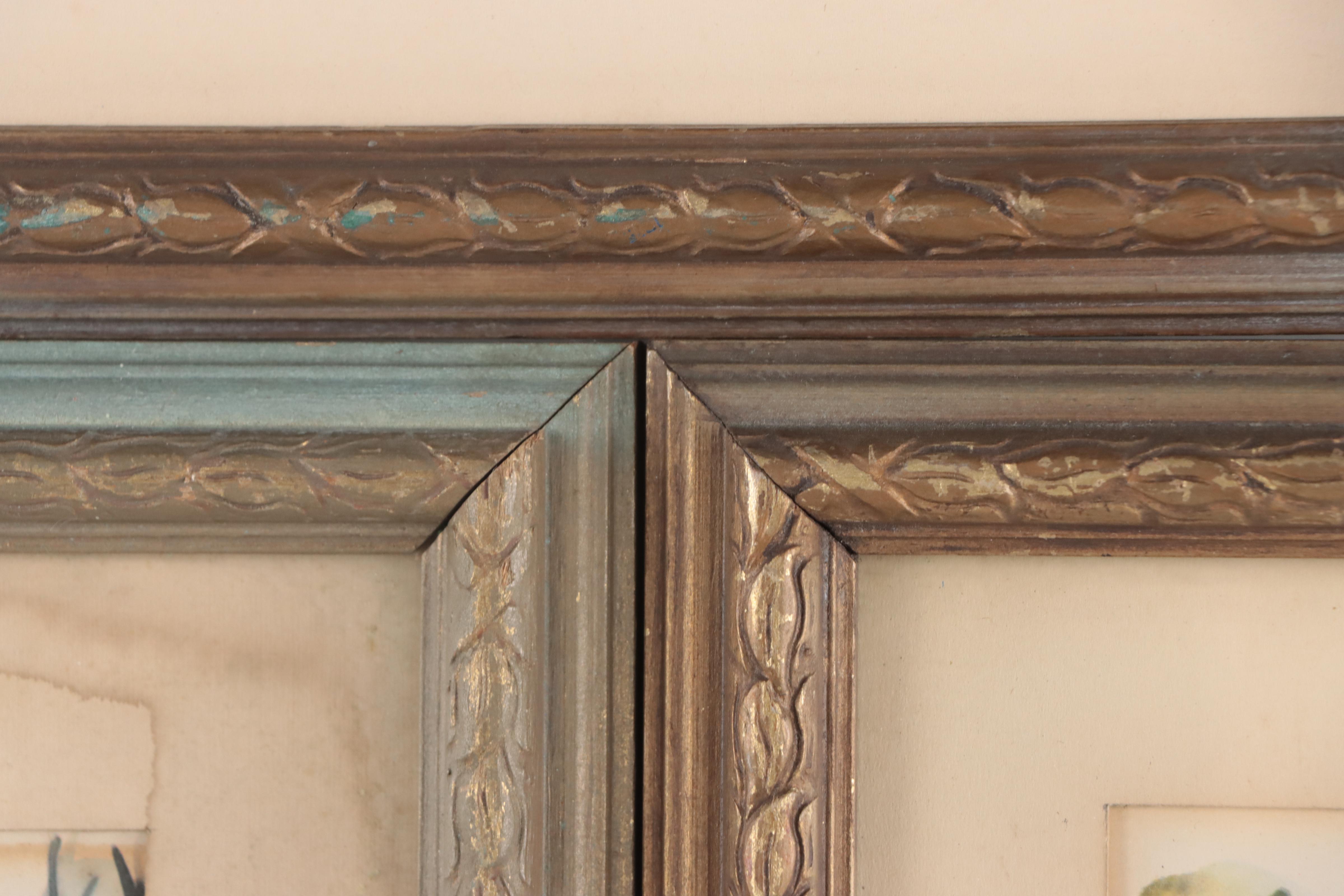 Offset Lithographs of Paris Scenes Including "Paris La Tour Eiffel"