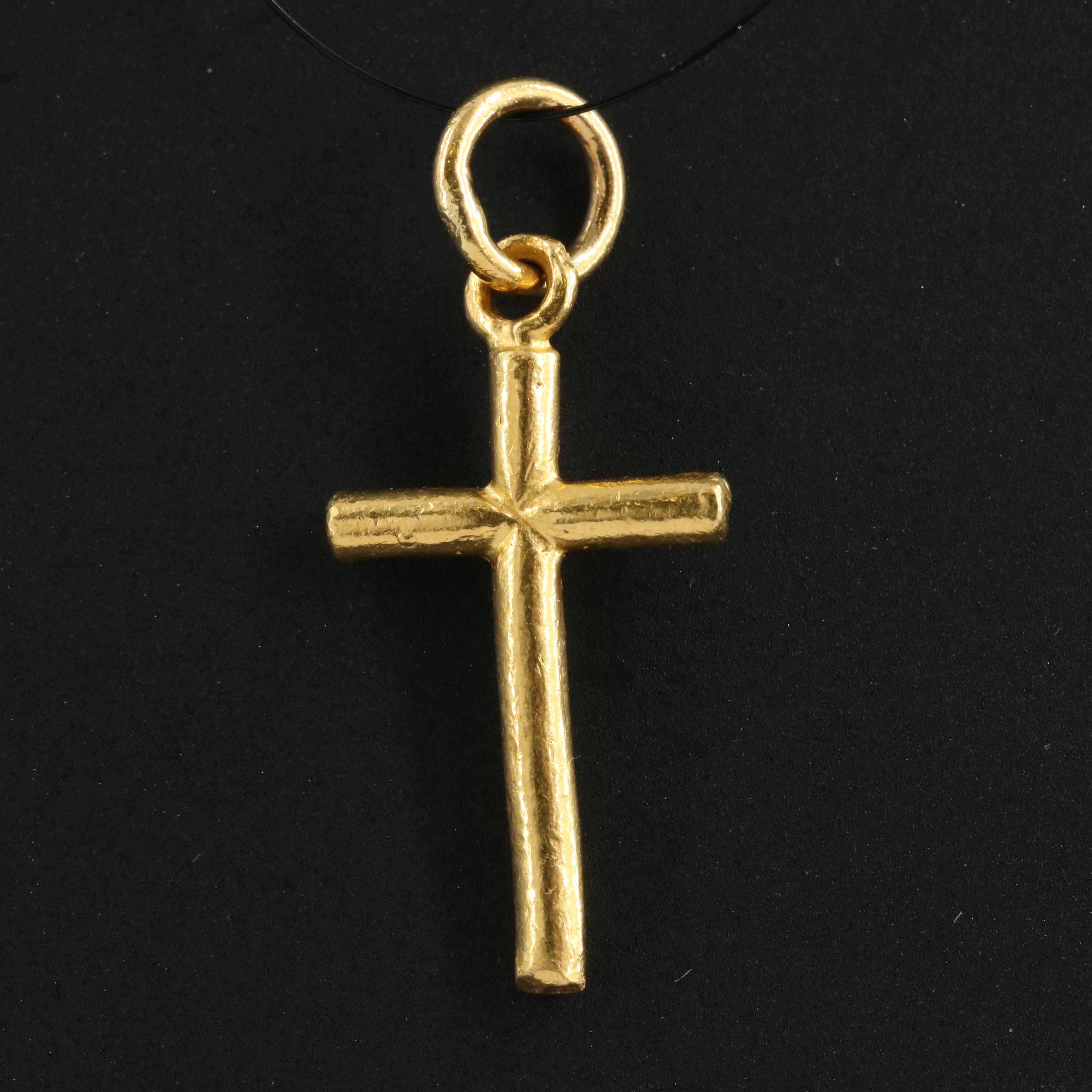 22K Cross Pendant