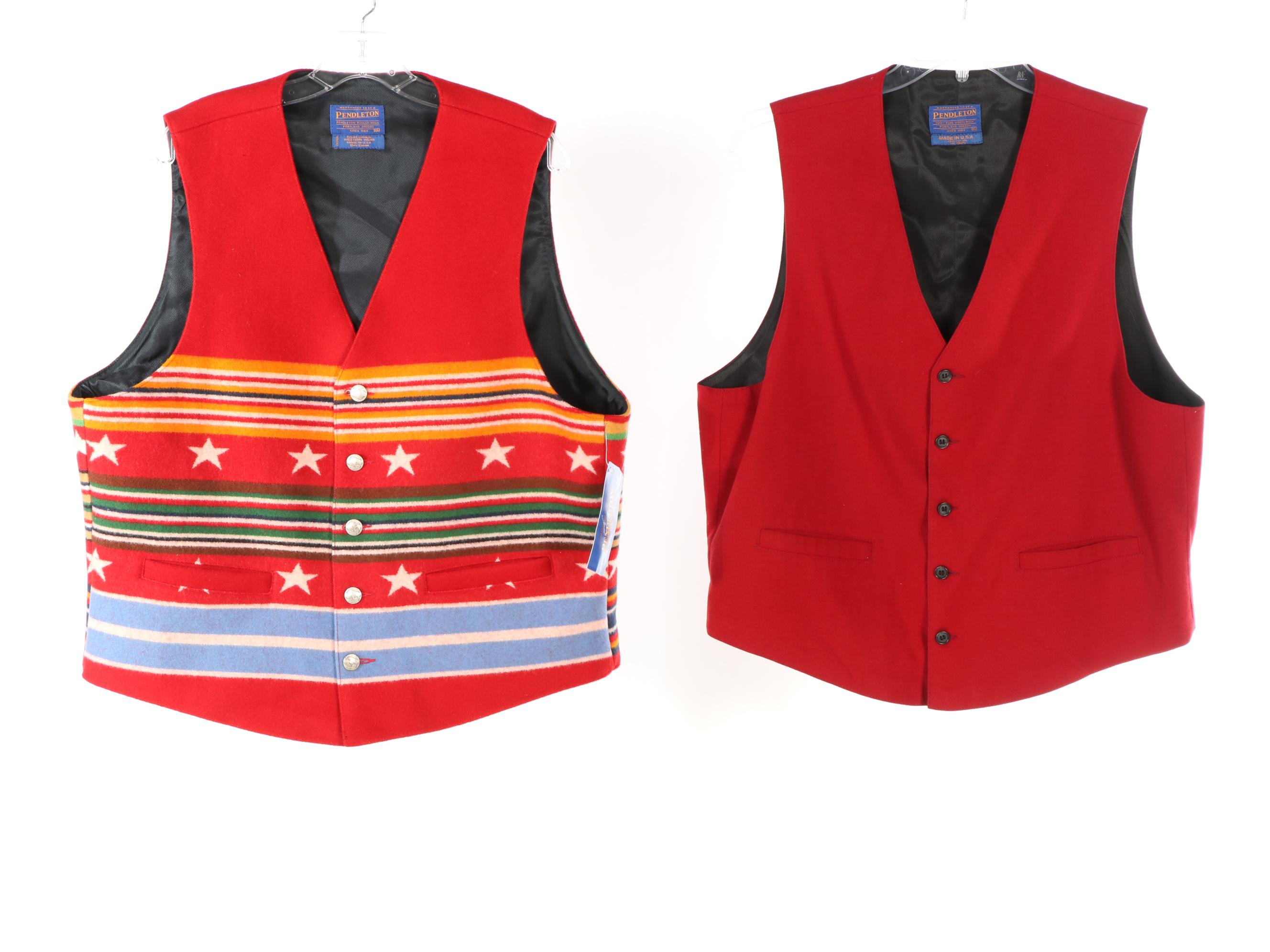 Men's Pendleton "Grateful Nation" Blanket Vest and More Vests