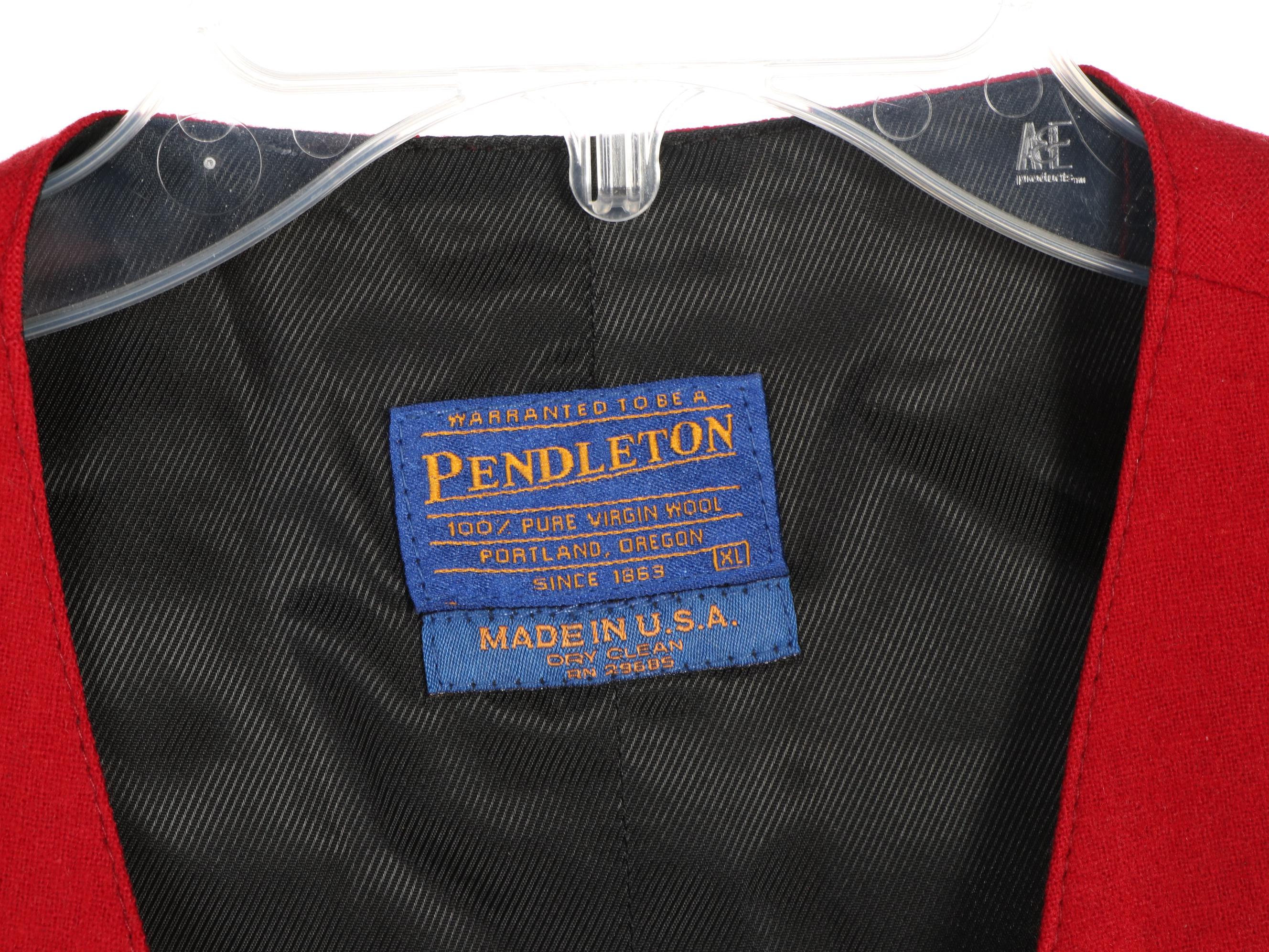 Men's Pendleton "Grateful Nation" Blanket Vest and More Vests