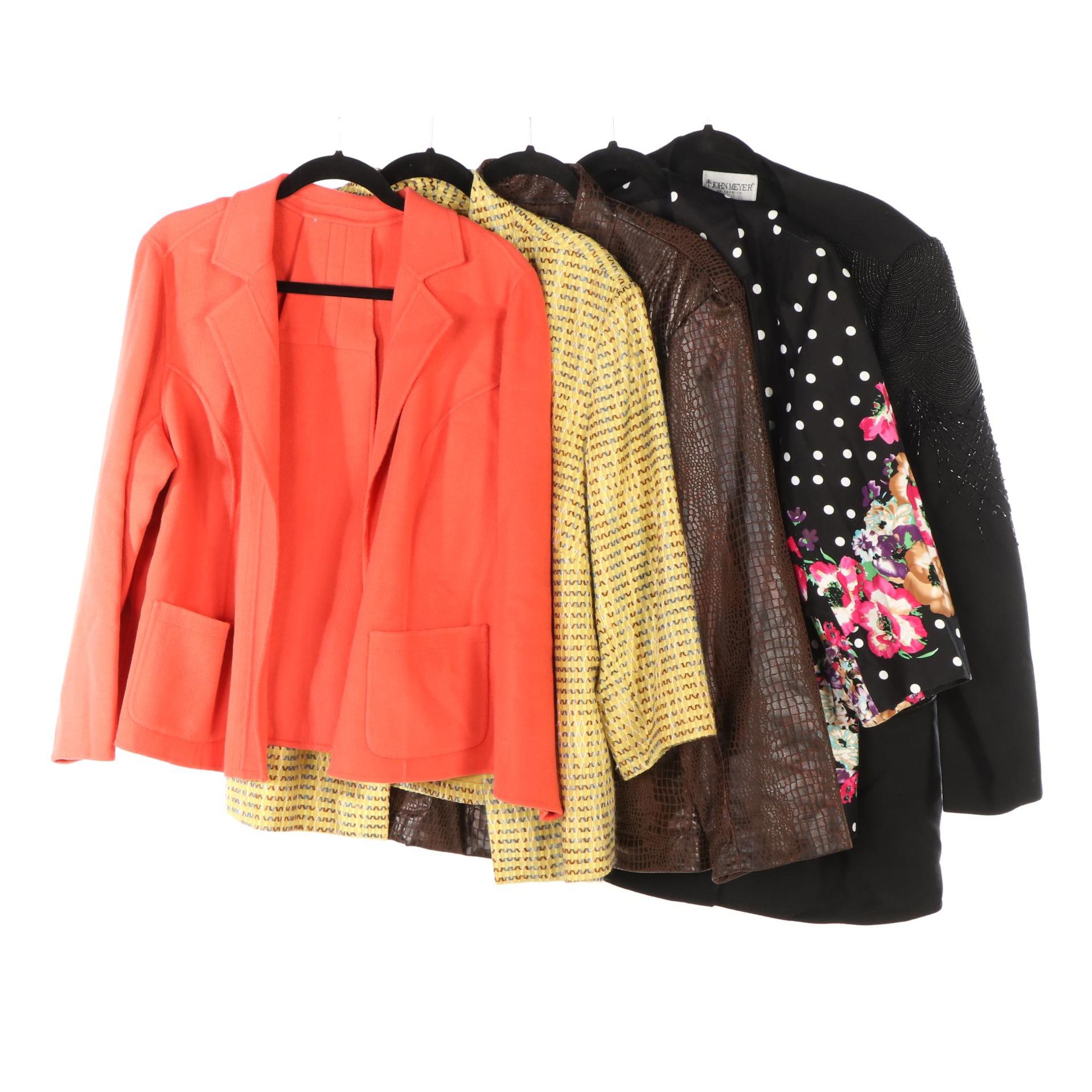 Due per Due, John Meyer of Norwich, Elementz and Other Jackets