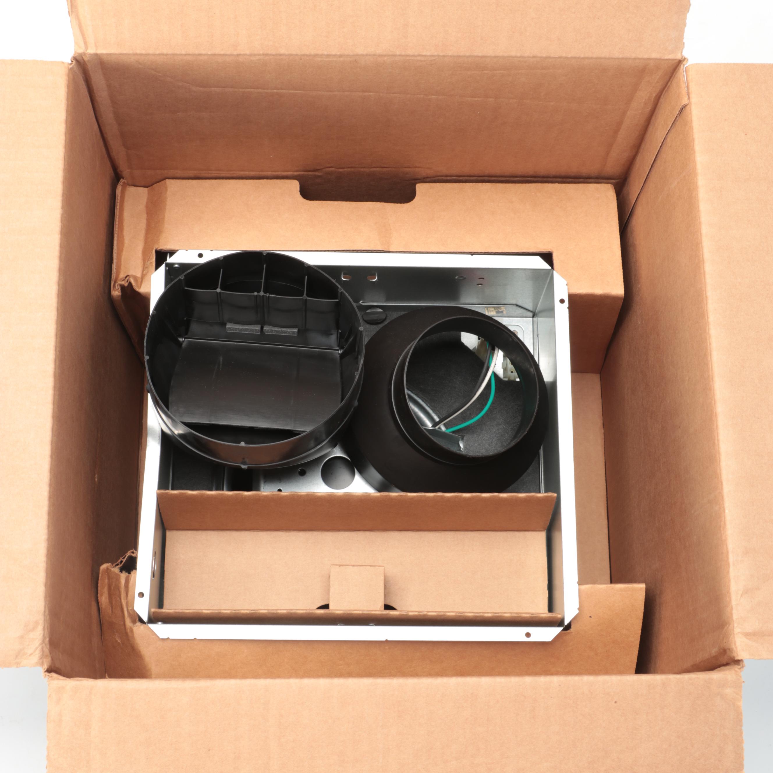 NuTone LunAura Ventilation Ceiling Fan Light With Blue Night Light