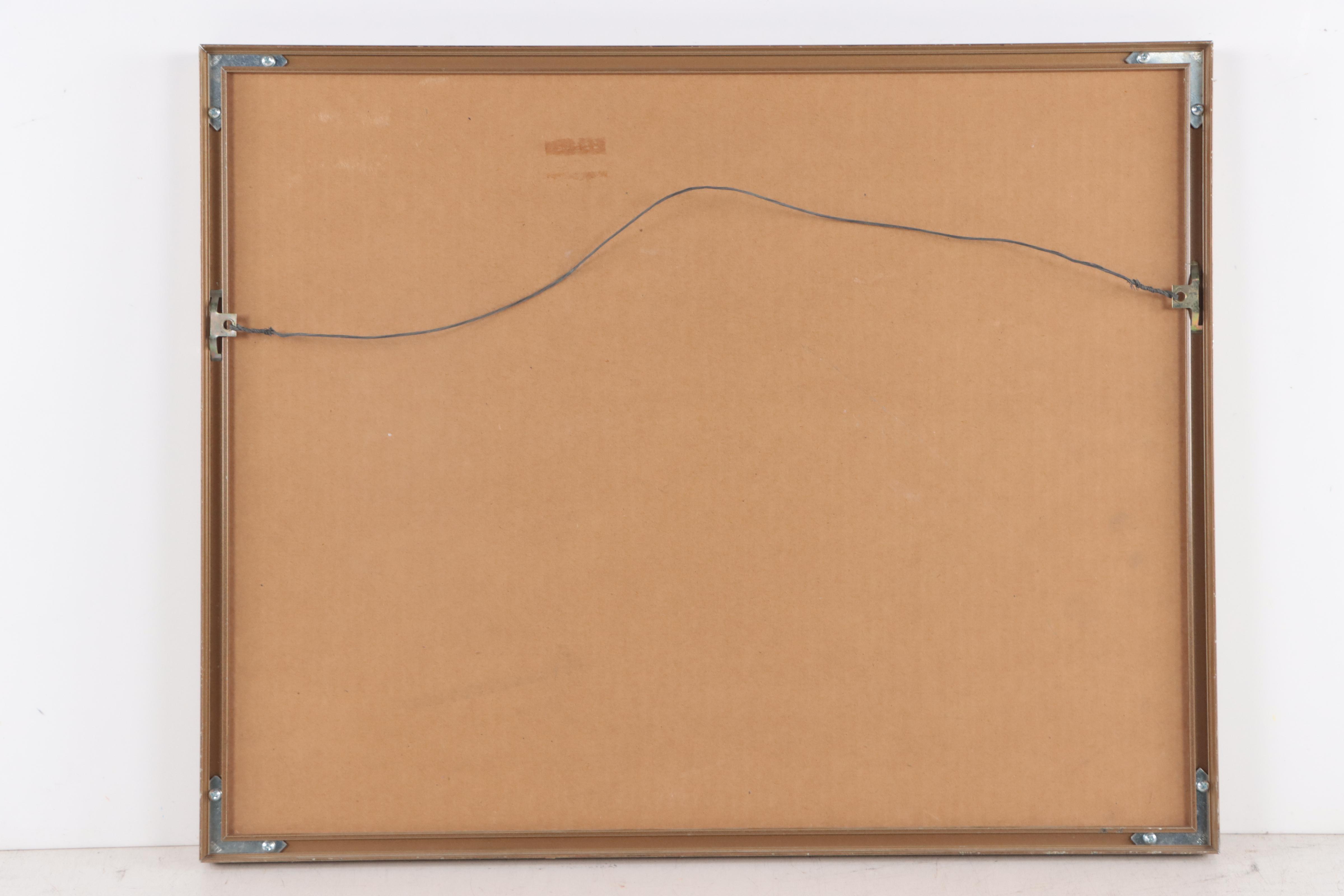 Merle Izard Offset Lithograph of Horse