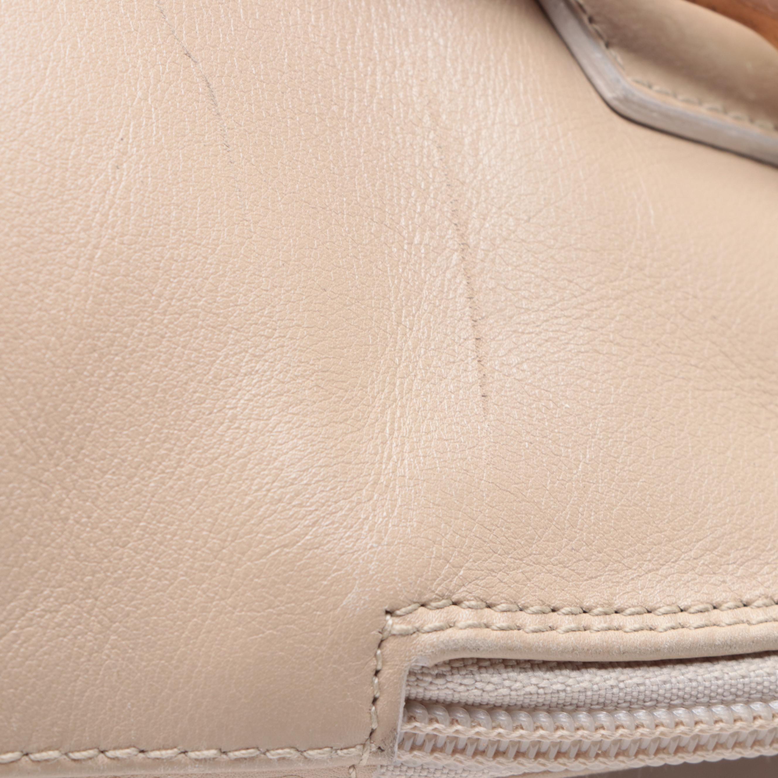 Gucci Bamboo Small Domed Handbag in Leather