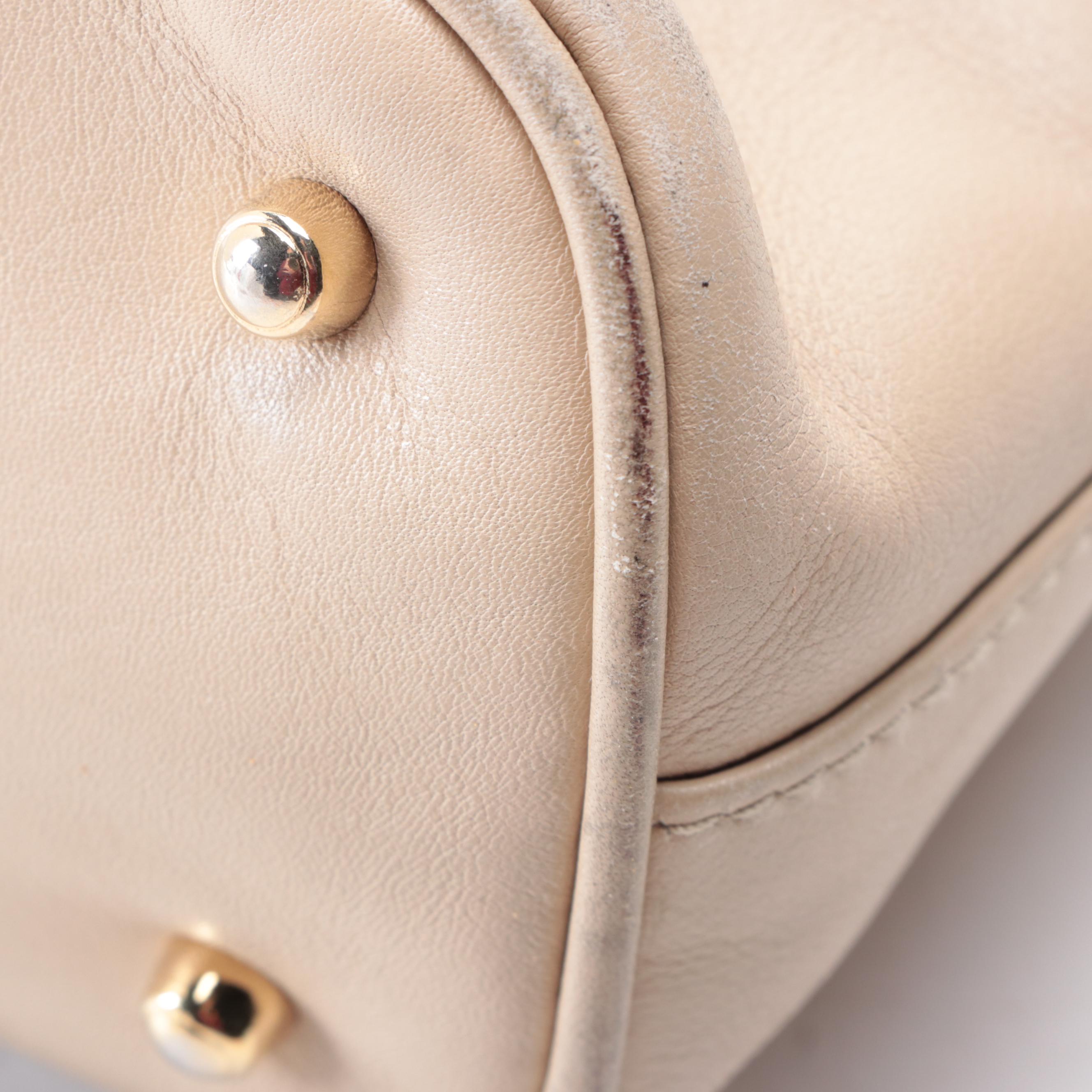 Gucci Bamboo Small Domed Handbag in Leather