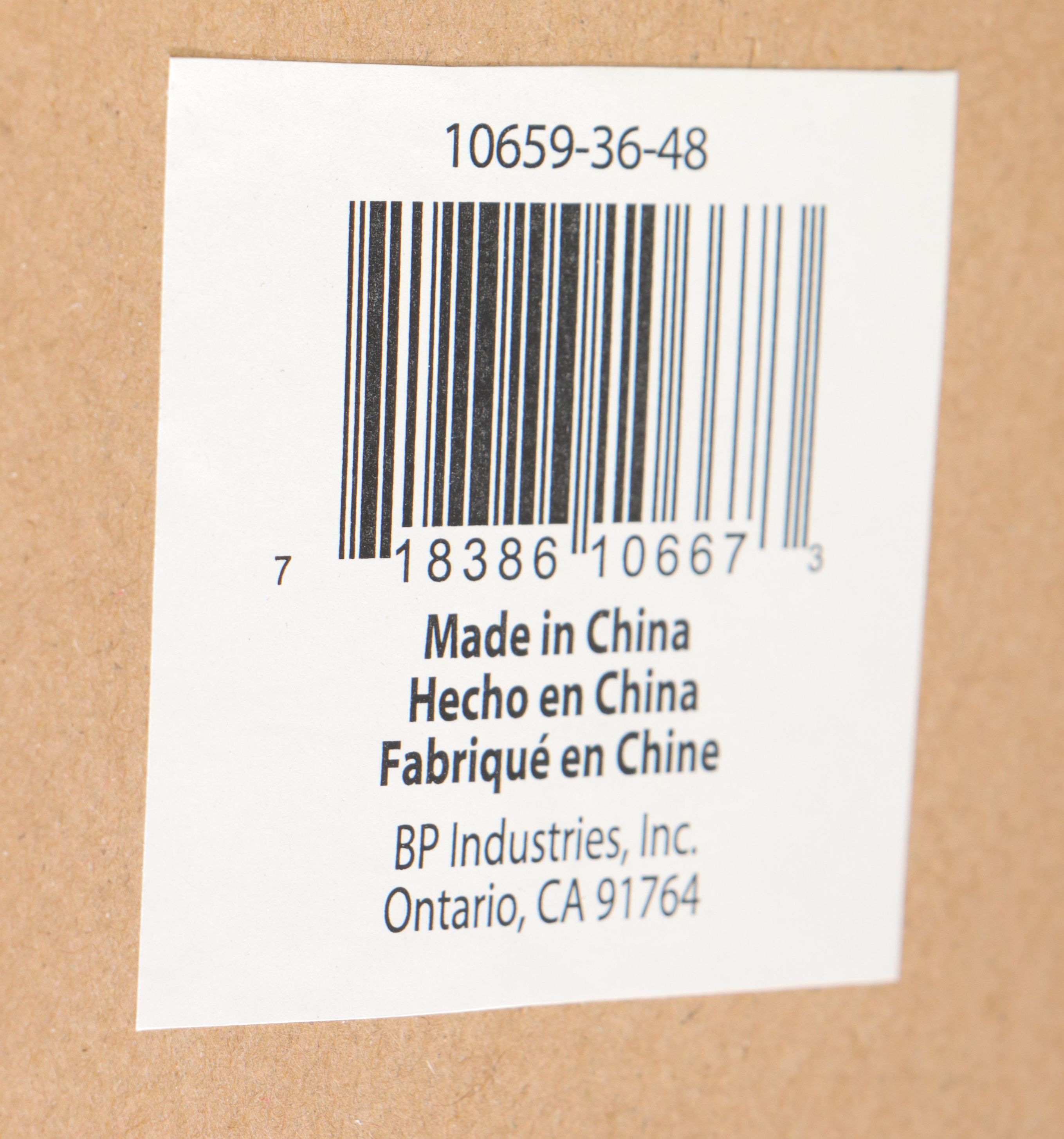 BP Industries Inc. Modernist Style Mirror