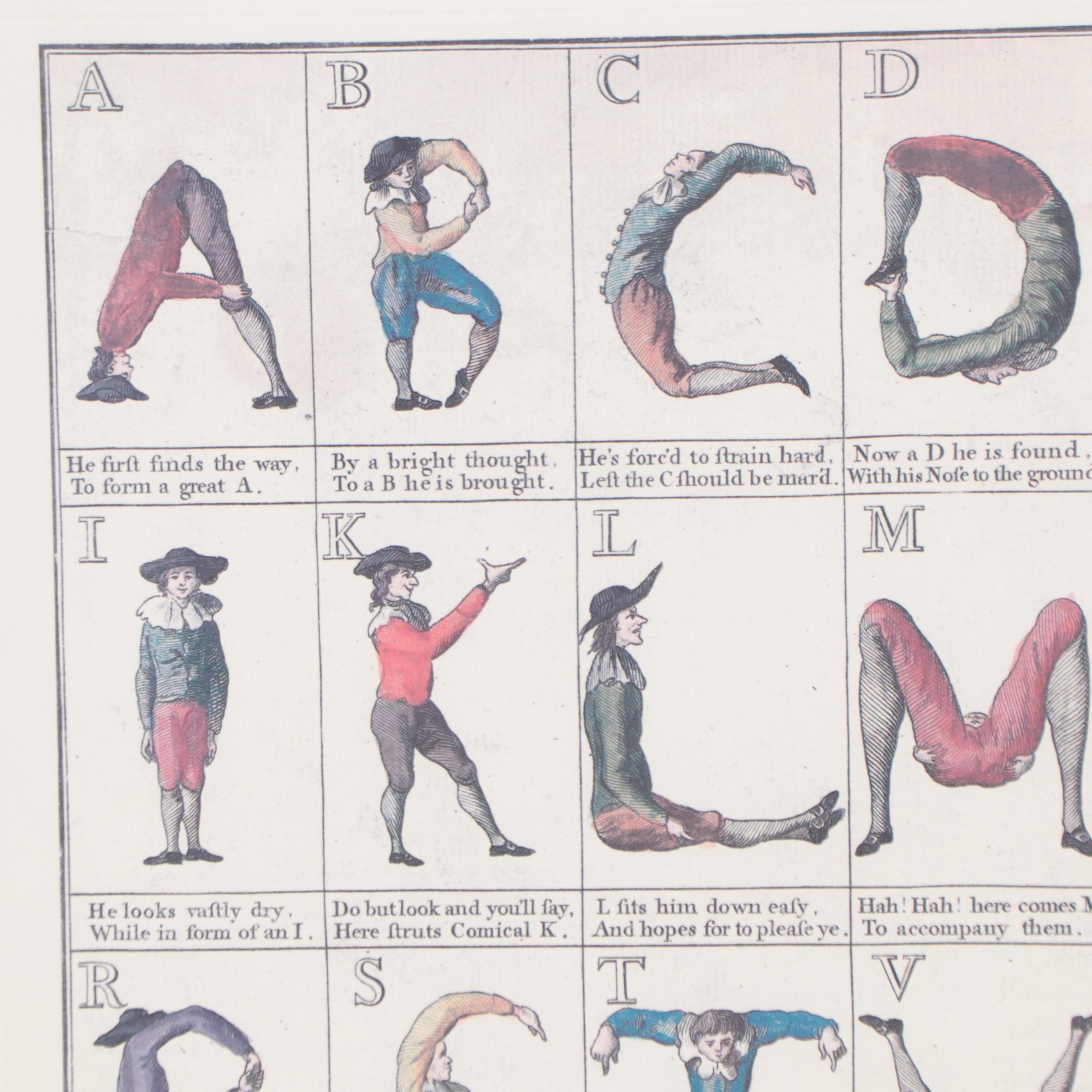 Offset Lithograph After Carington Bowles "The Comical Hotch-Potch"