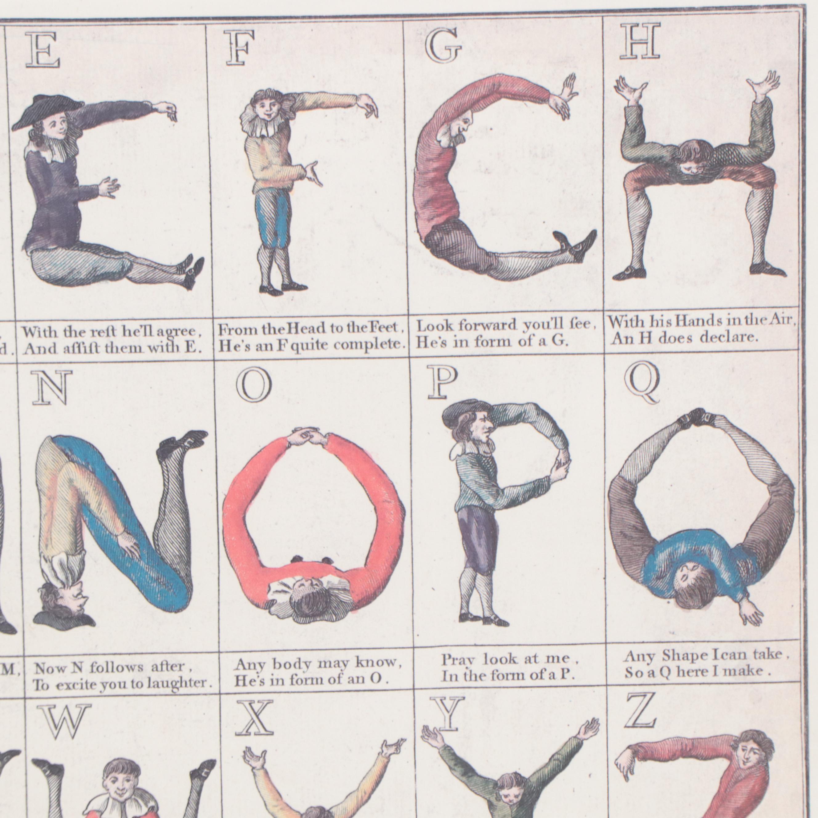 Offset Lithograph After Carington Bowles "The Comical Hotch-Potch"