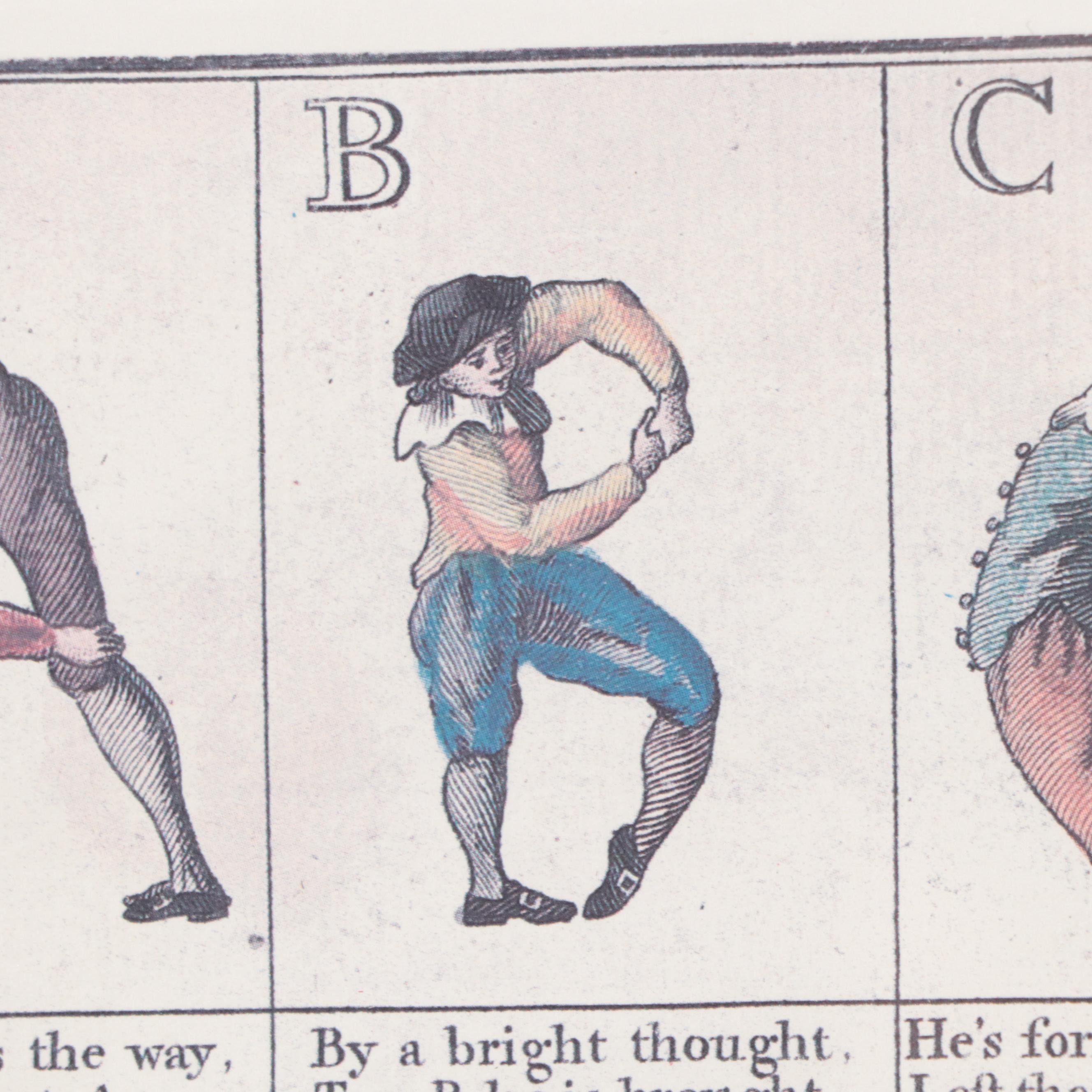 Offset Lithograph After Carington Bowles "The Comical Hotch-Potch"