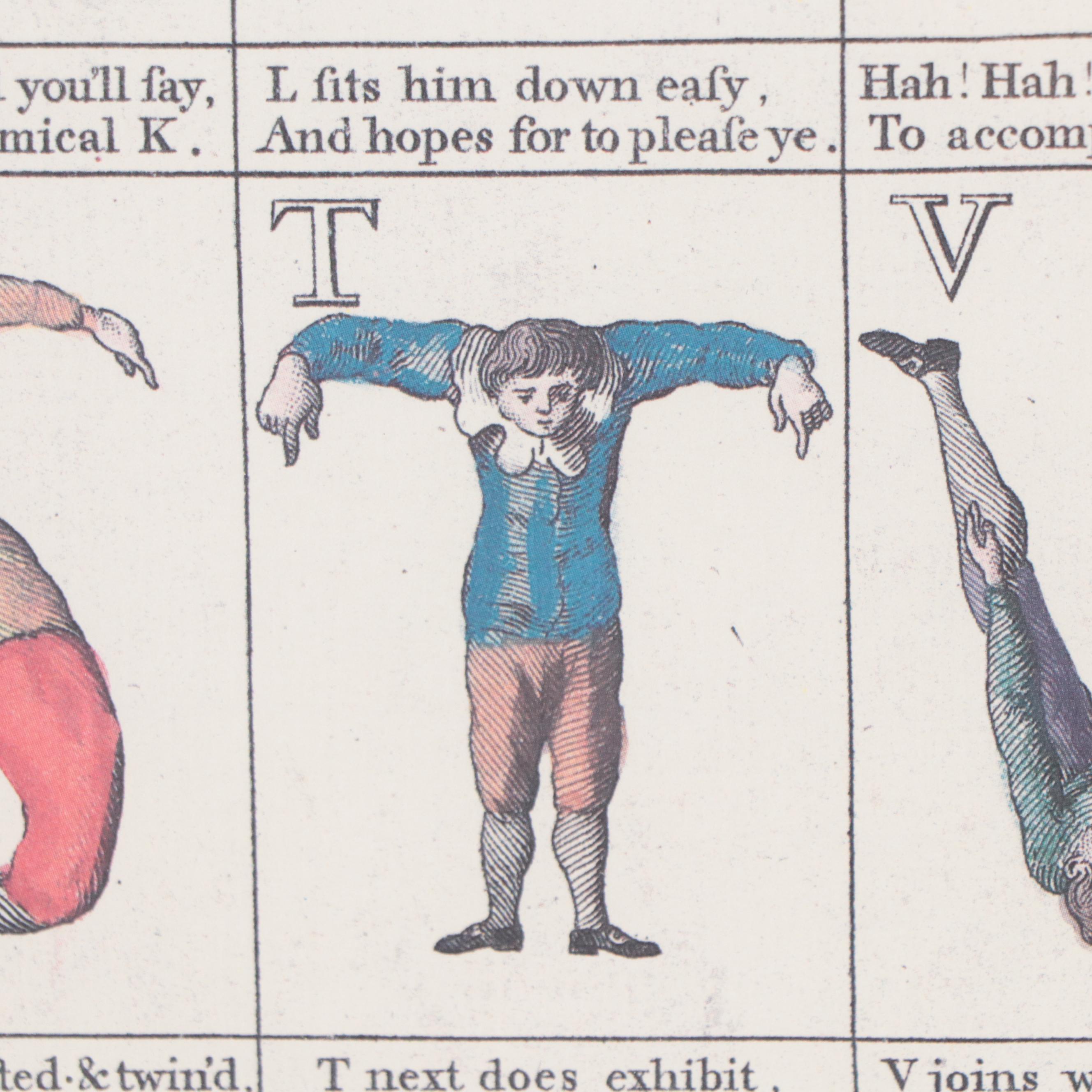 Offset Lithograph After Carington Bowles "The Comical Hotch-Potch"