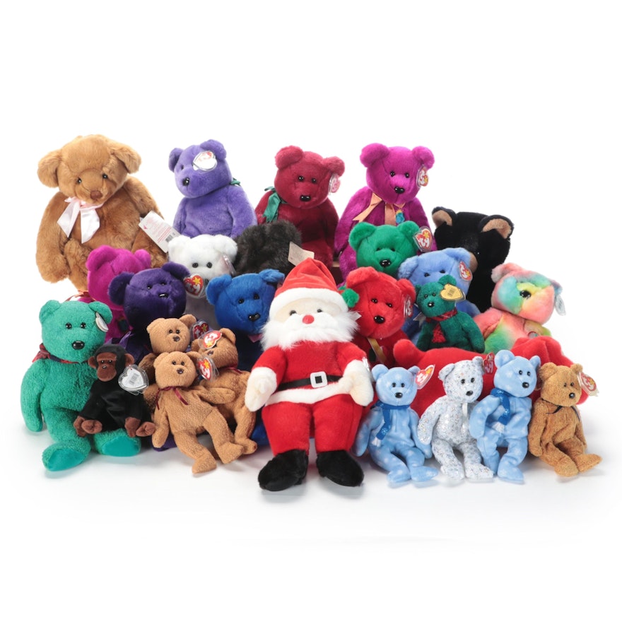 Ty Beanie Babies with Dakin and Other Plush Bears, Seasonal and More Toys