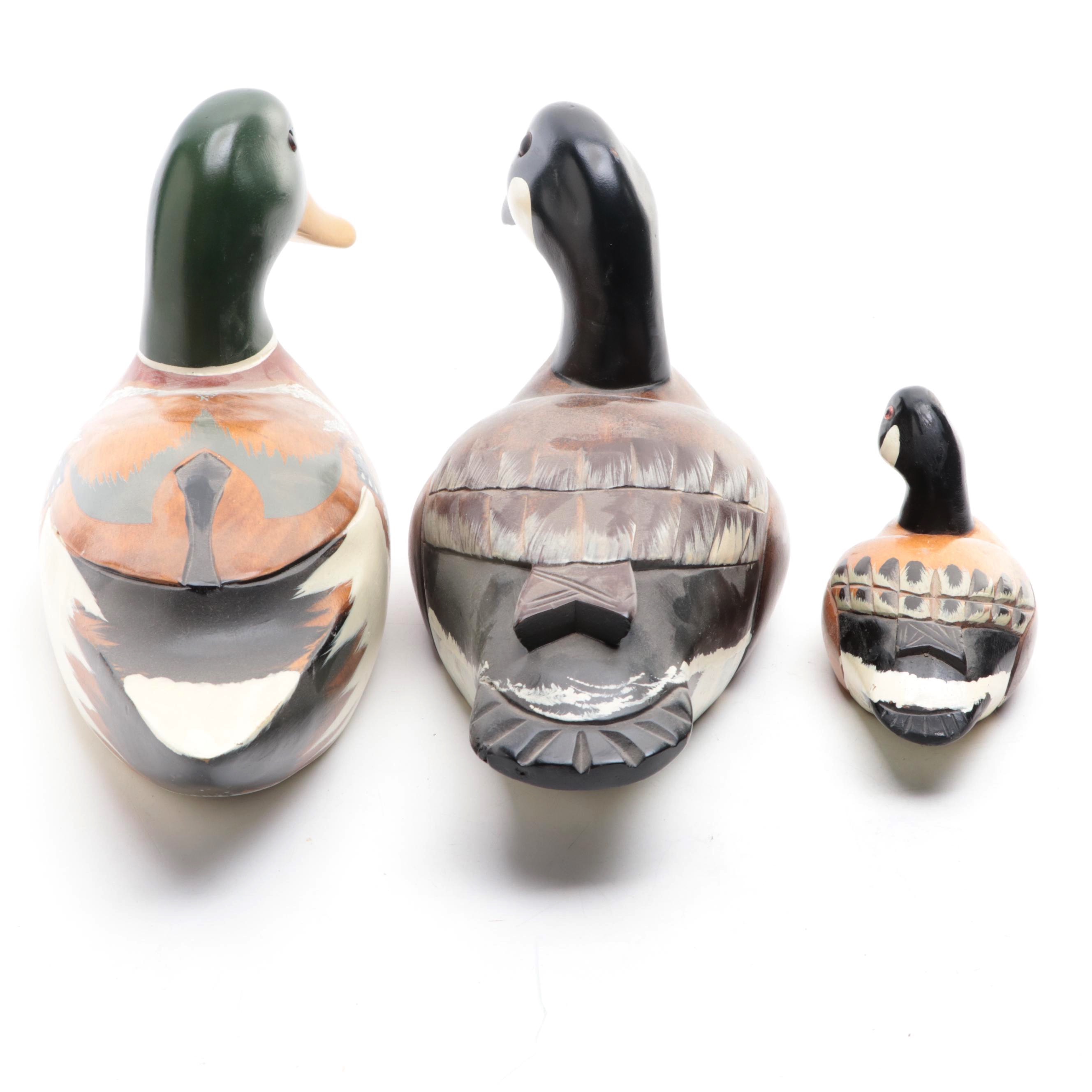 Mallard Duck, Canadian Goose and Other Decoys