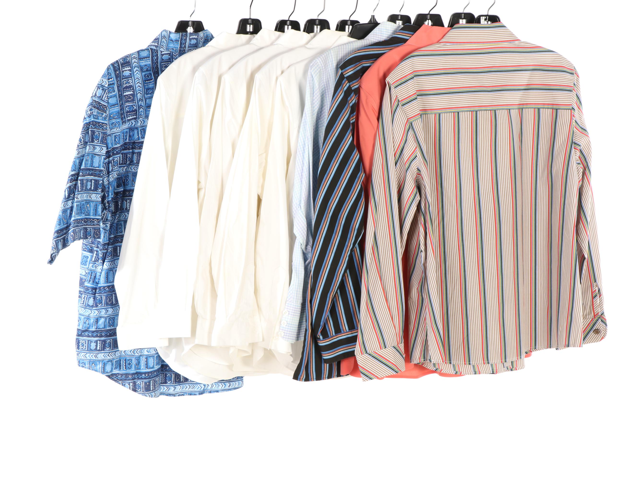 Columbia, Foxcroft and Talbots Button-Down Shirts