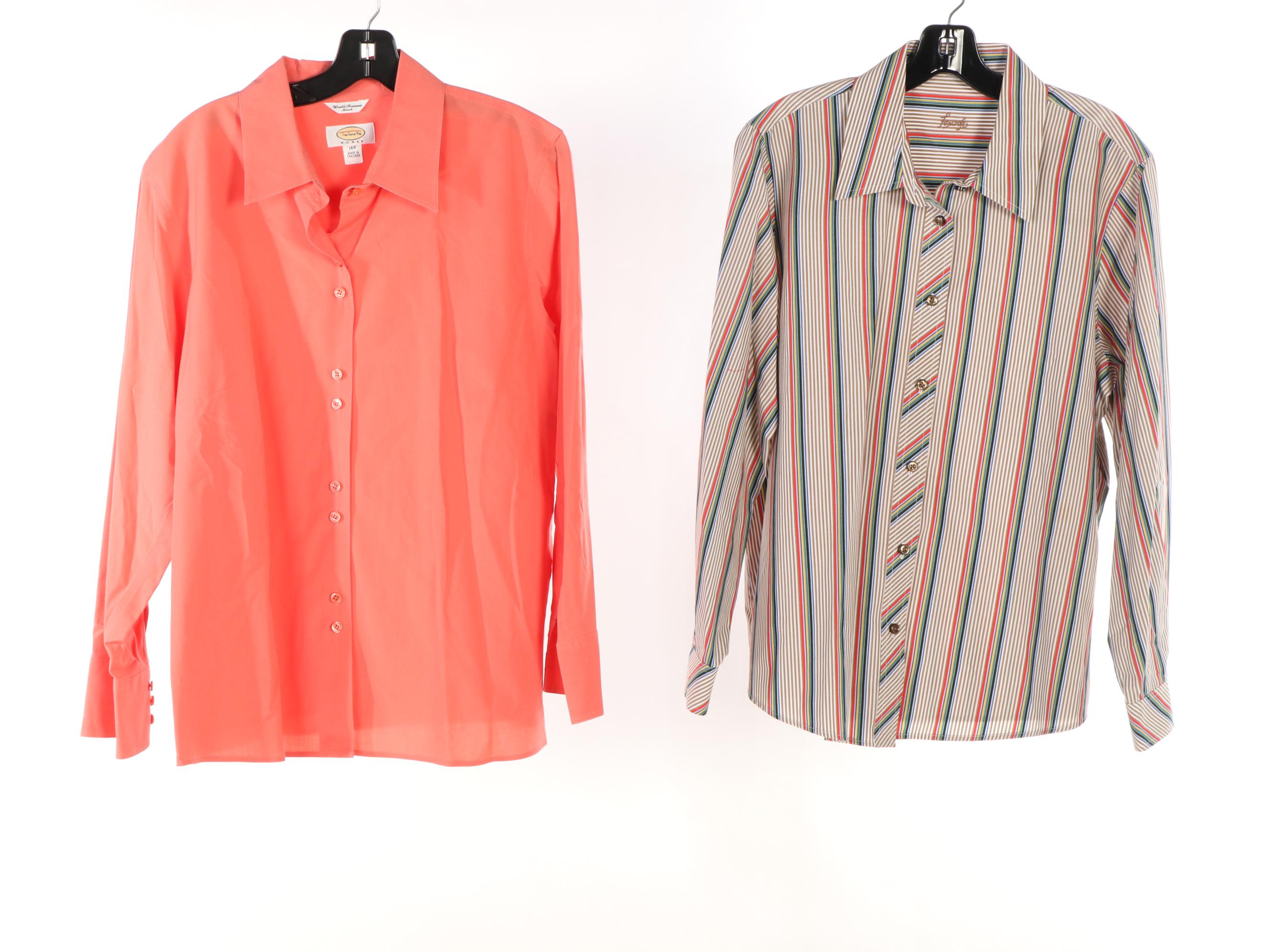Columbia, Foxcroft and Talbots Button-Down Shirts