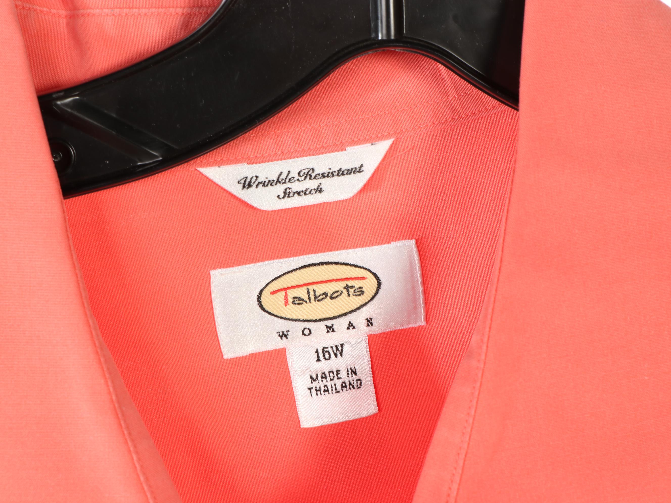 Columbia, Foxcroft and Talbots Button-Down Shirts