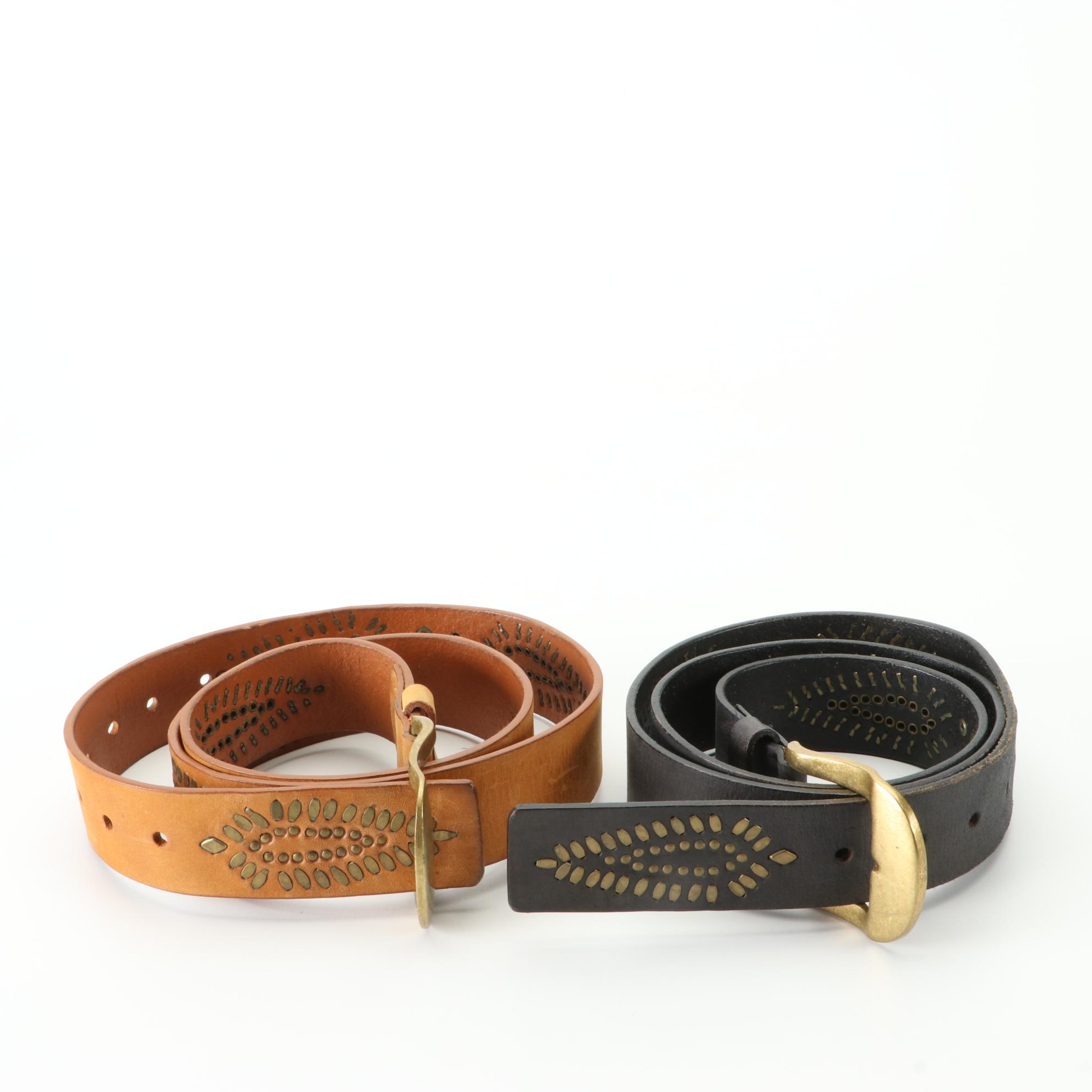 Barneys New York, Coach, Brighton, and More Leather Belts
