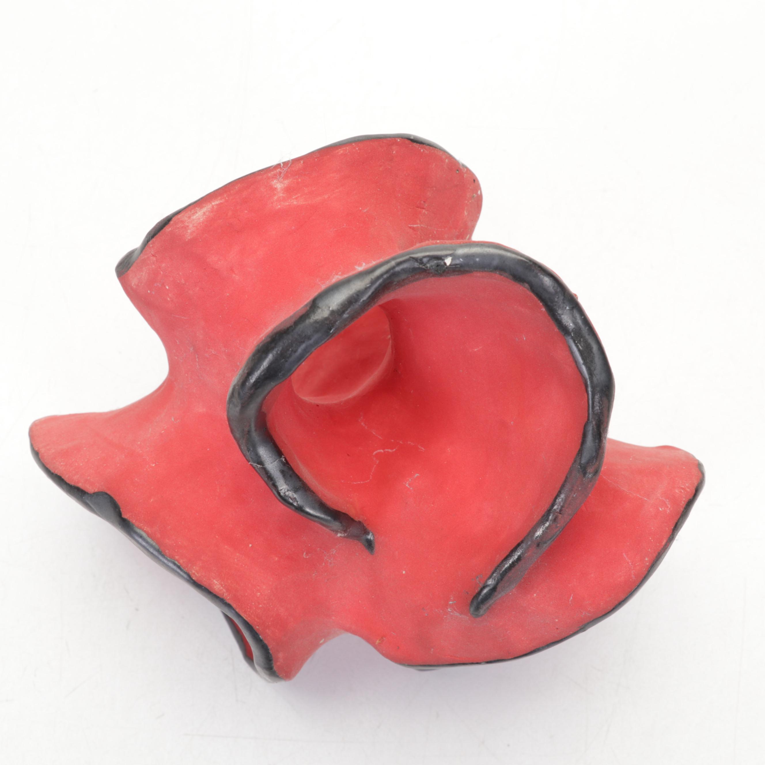 Walter L. Herrmann "Corals" Painted Ceramic and Bronze Sculptures, 2008