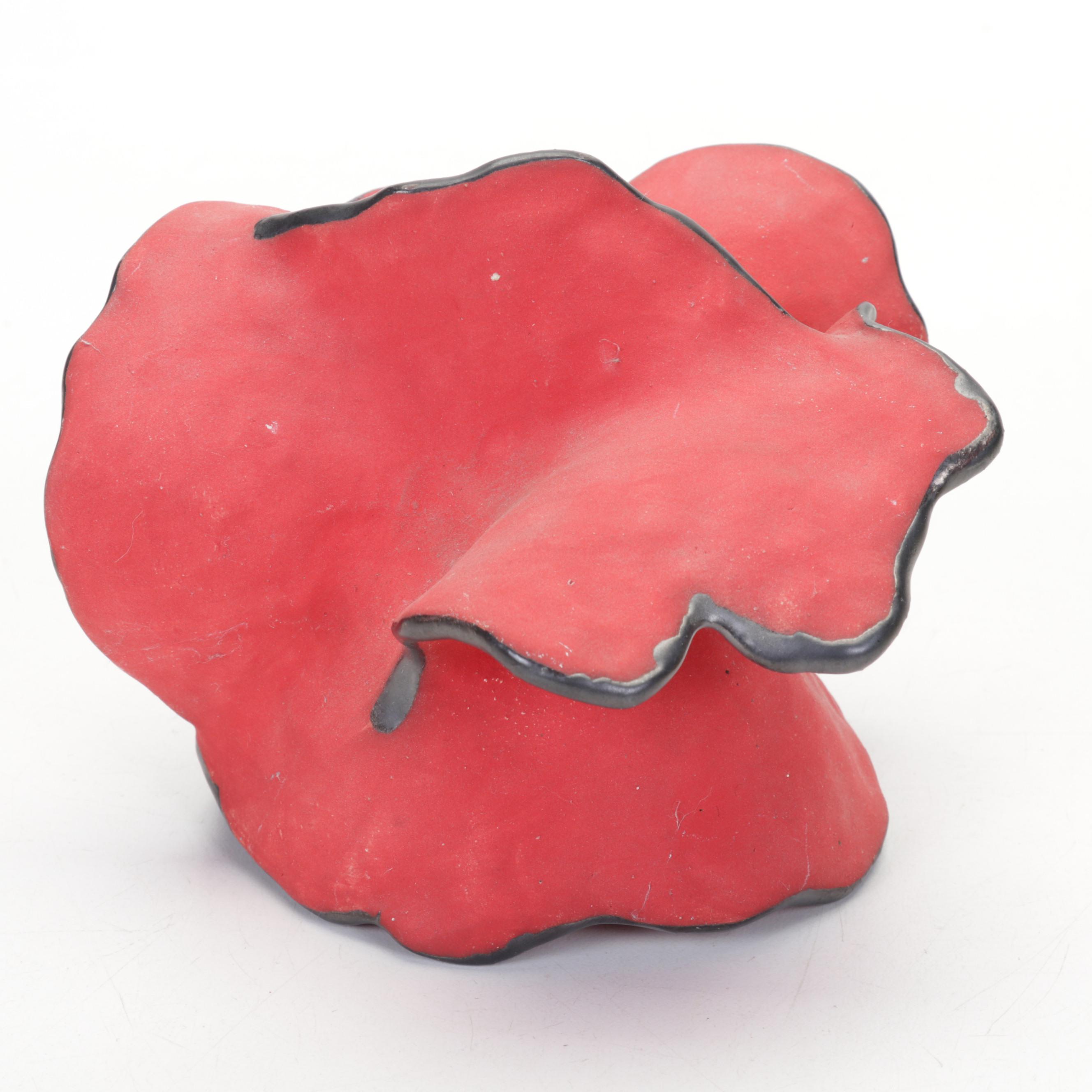 Walter L. Herrmann "Corals" Painted Ceramic and Bronze Sculptures, 2008