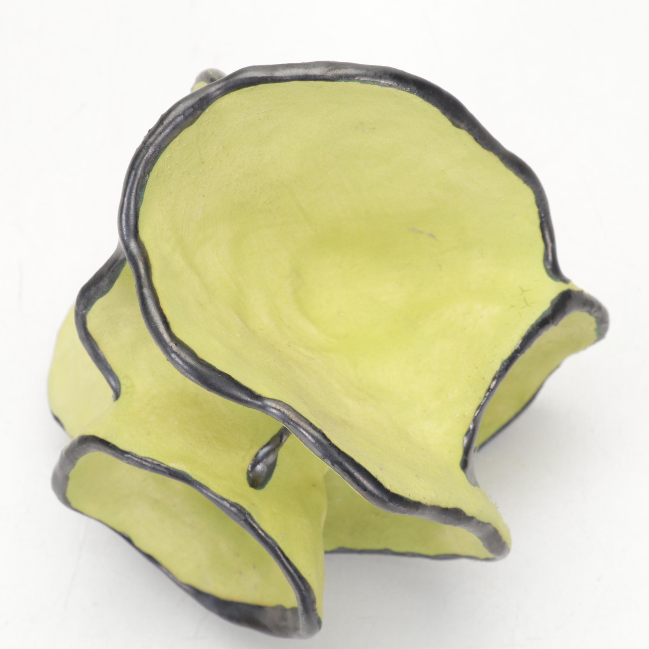 Walter L. Herrmann "Corals" Painted Ceramic and Bronze Sculptures, 2008