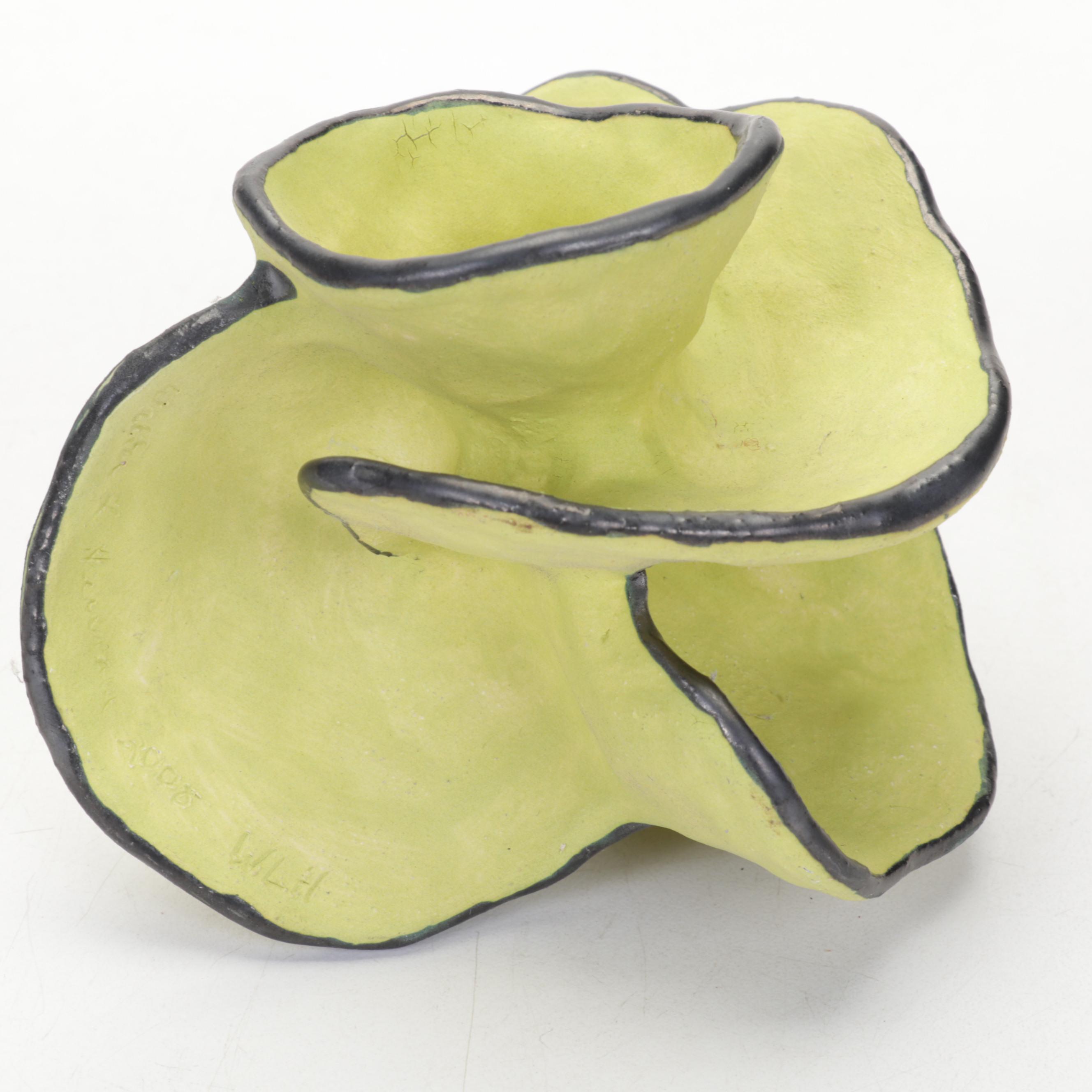 Walter L. Herrmann "Corals" Painted Ceramic and Bronze Sculptures, 2008