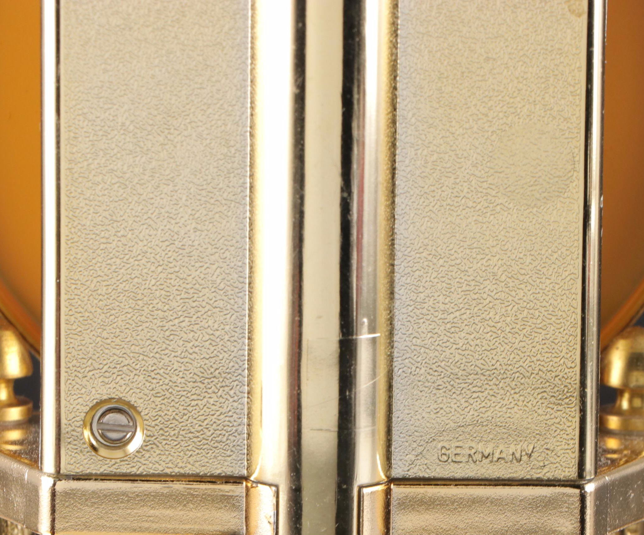 Bulova Quartz Anniversary Clock With Glass Dome