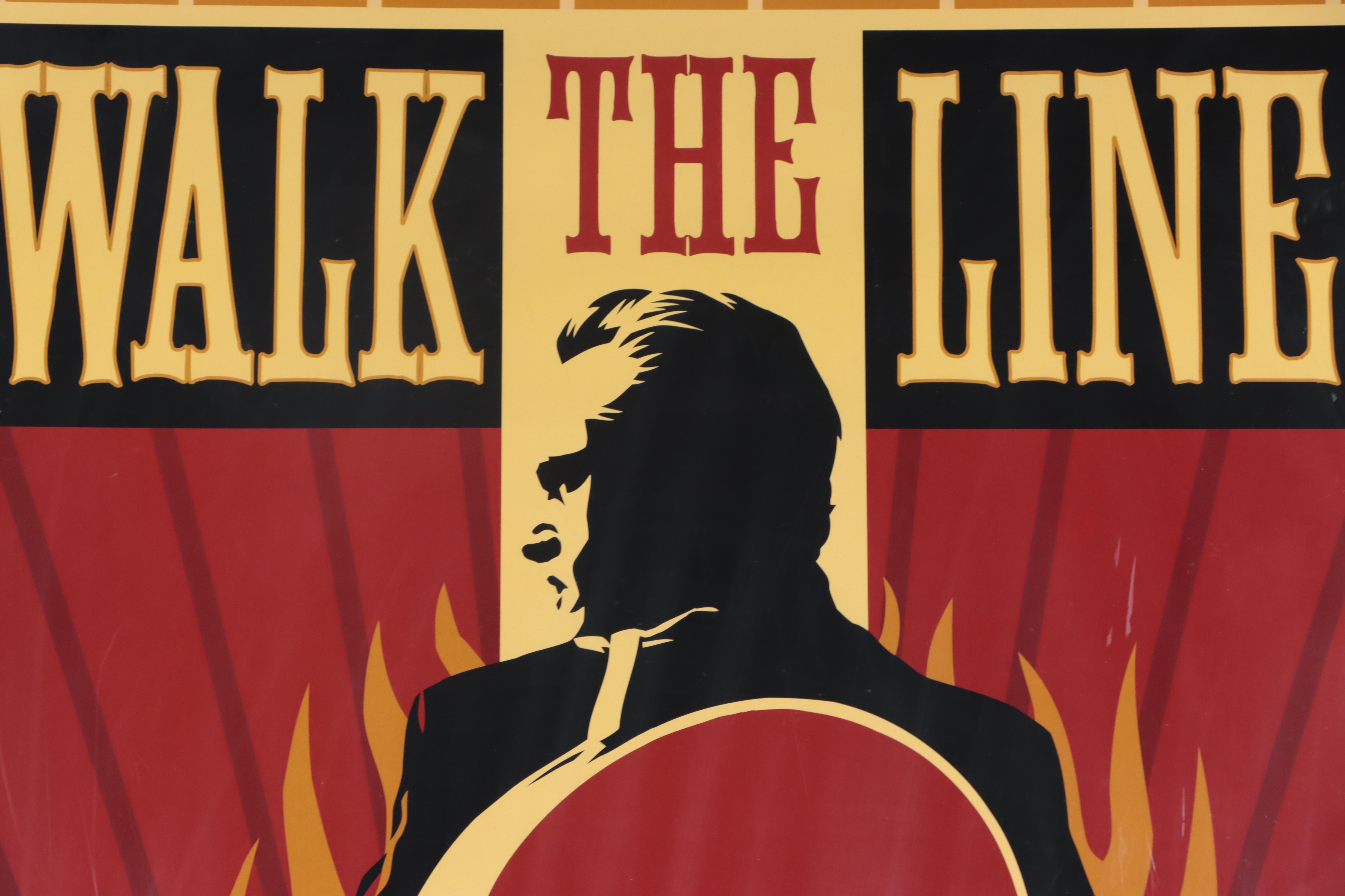 "Walk the Line" Movie Promo Poster After Shepard Fairey, 2005