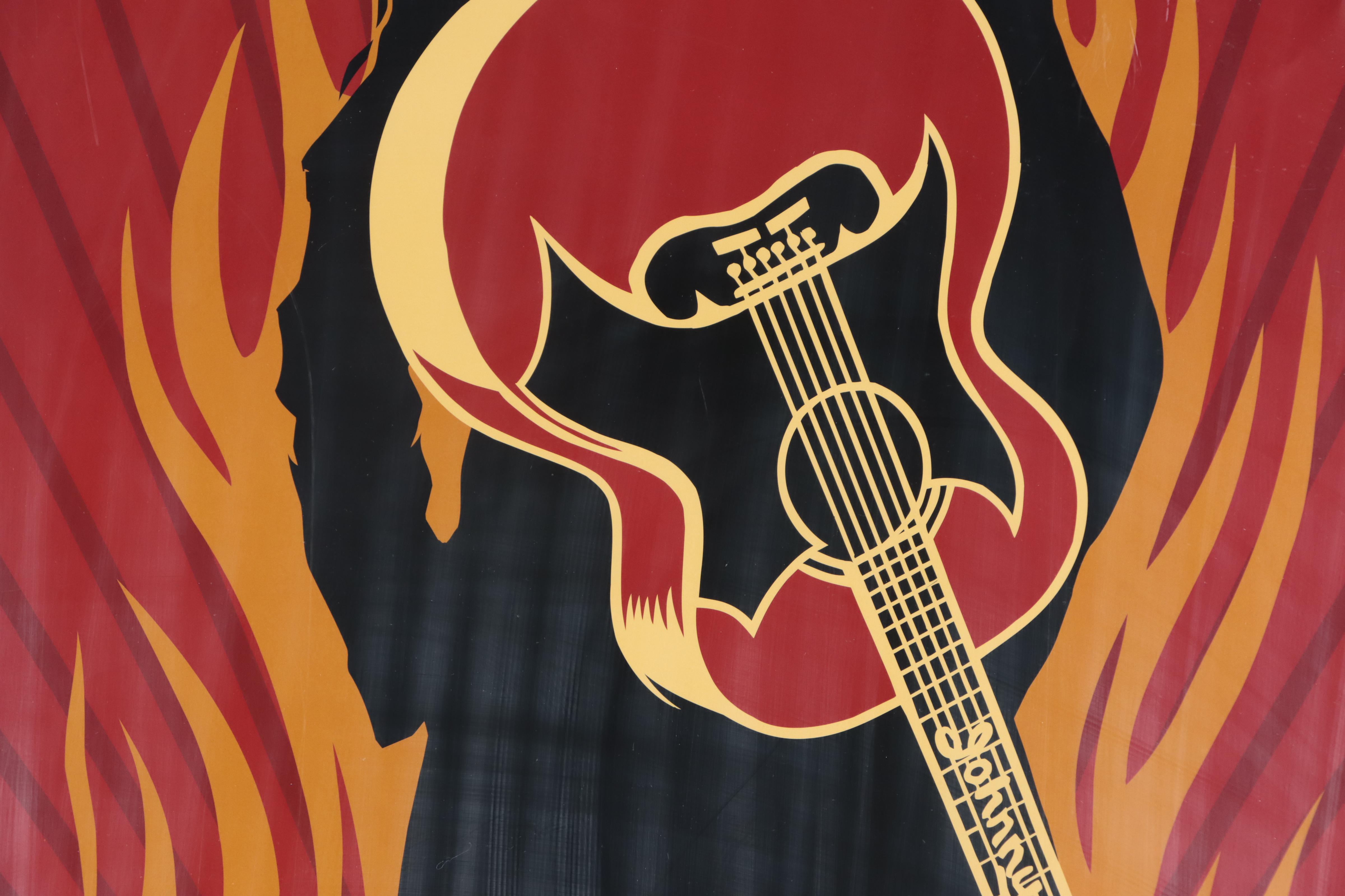 "Walk the Line" Movie Promo Poster After Shepard Fairey, 2005