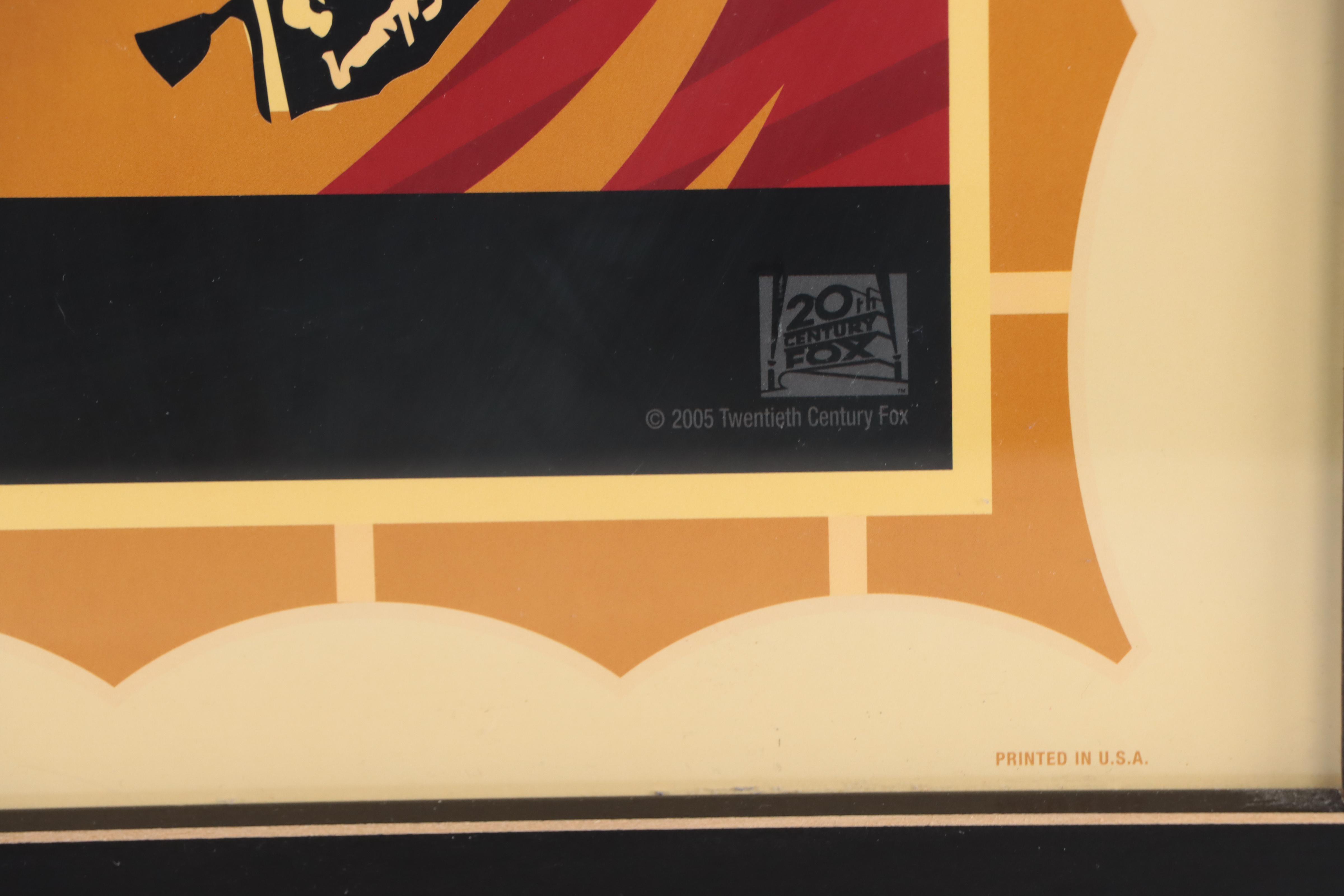 "Walk the Line" Movie Promo Poster After Shepard Fairey, 2005