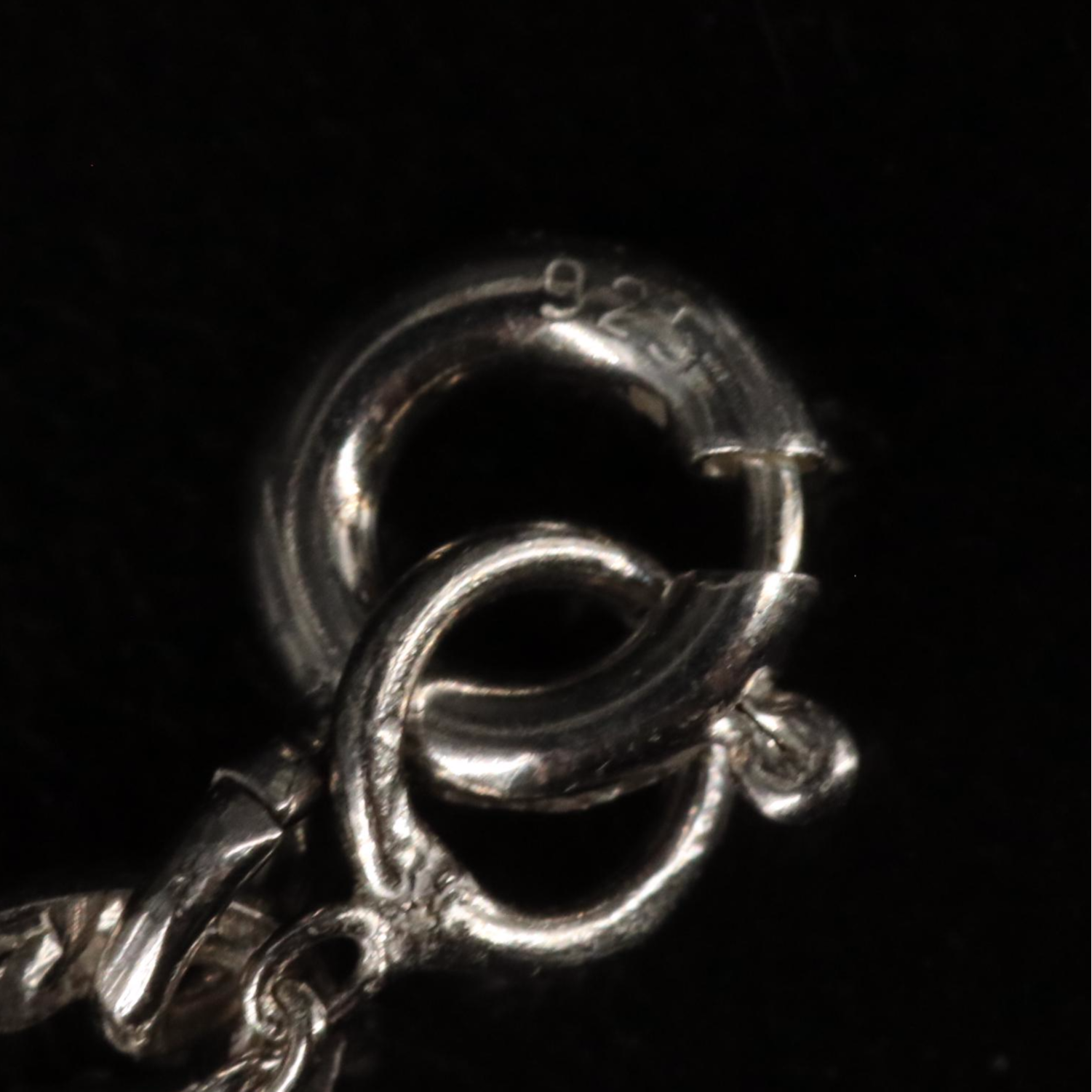 Sterling Citrine and Cubic Zirconia Pendant Necklace