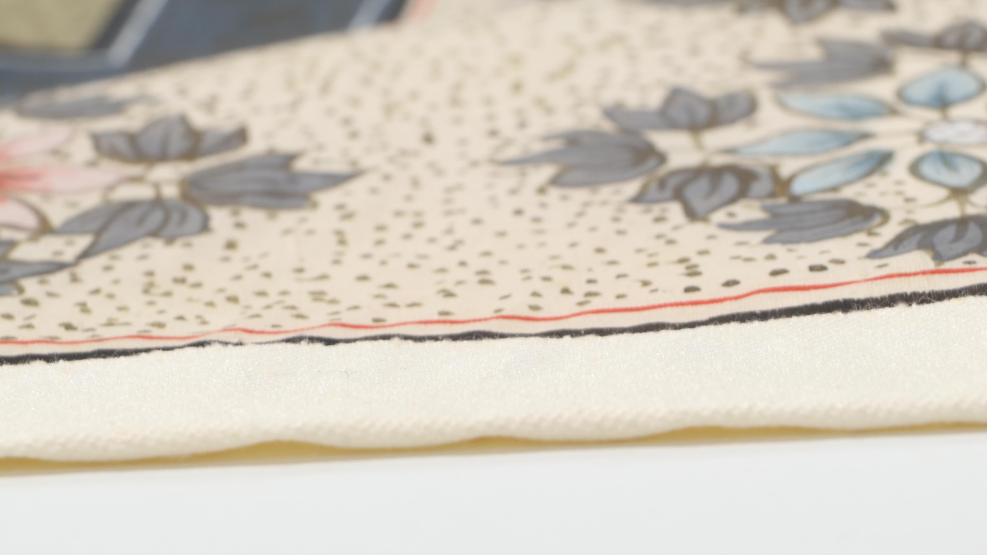 Indian Mughal-Style Gouache Painting