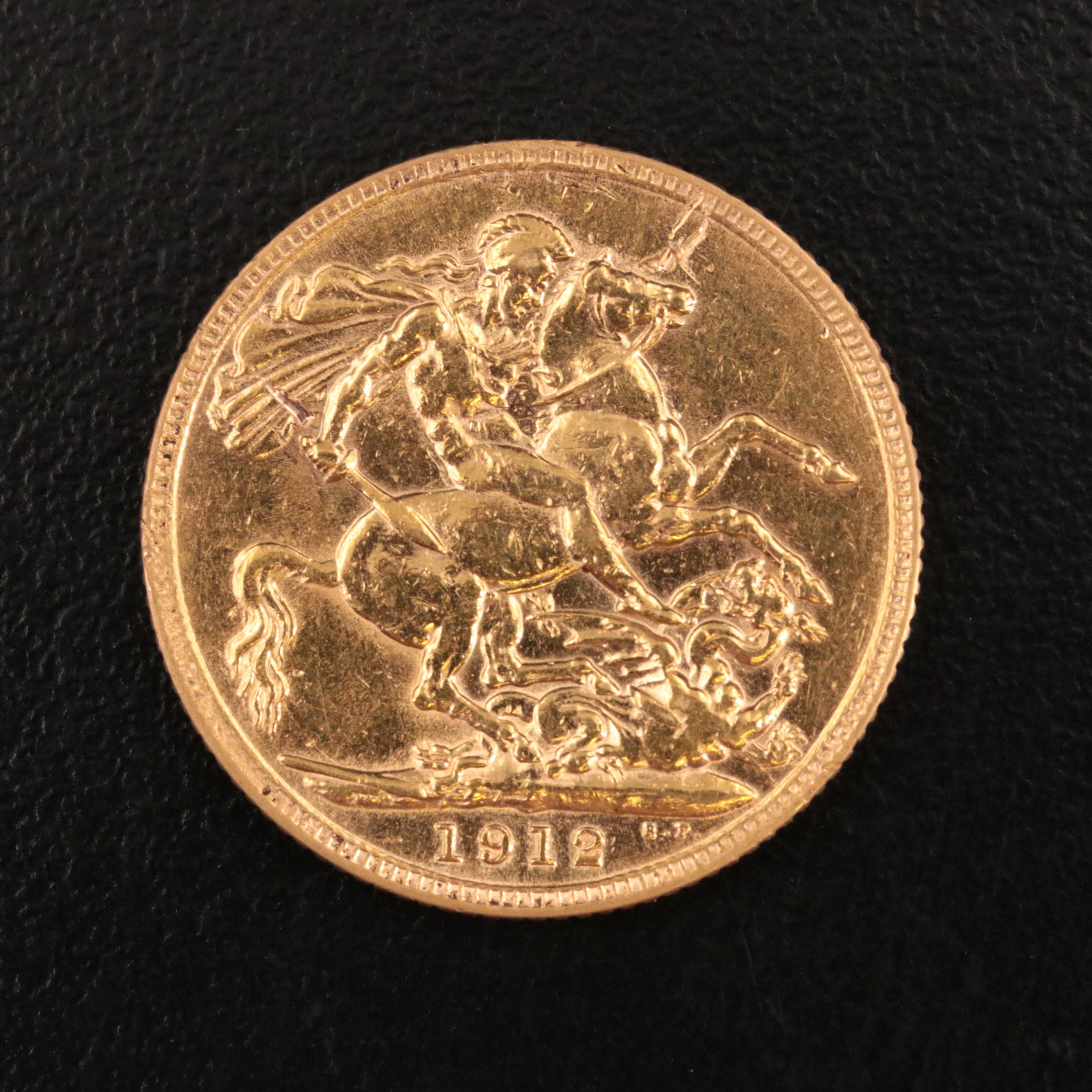 1912 British Gold Sovereign