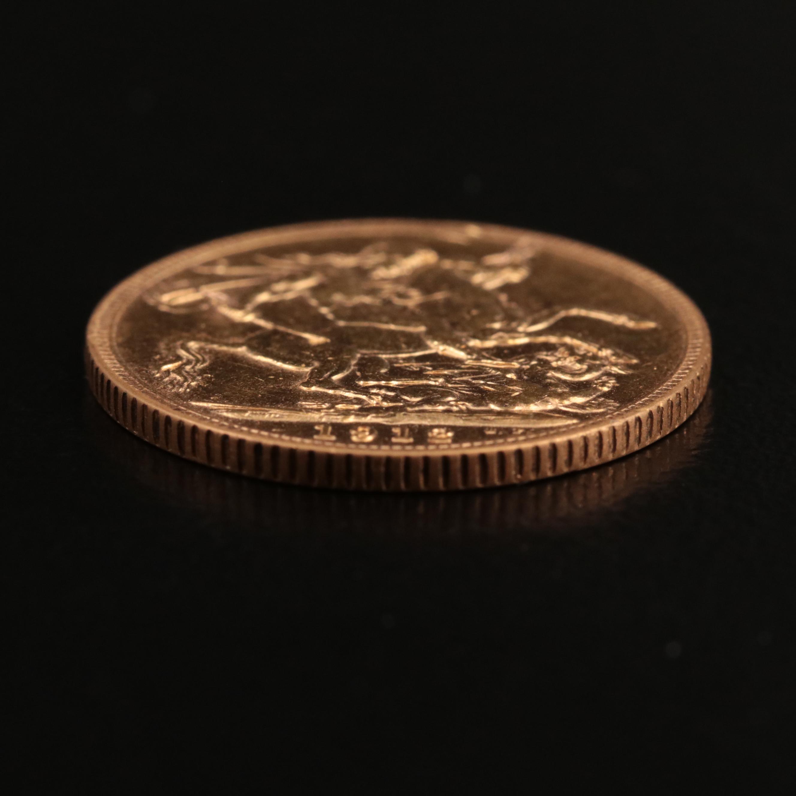 1912 British Gold Sovereign