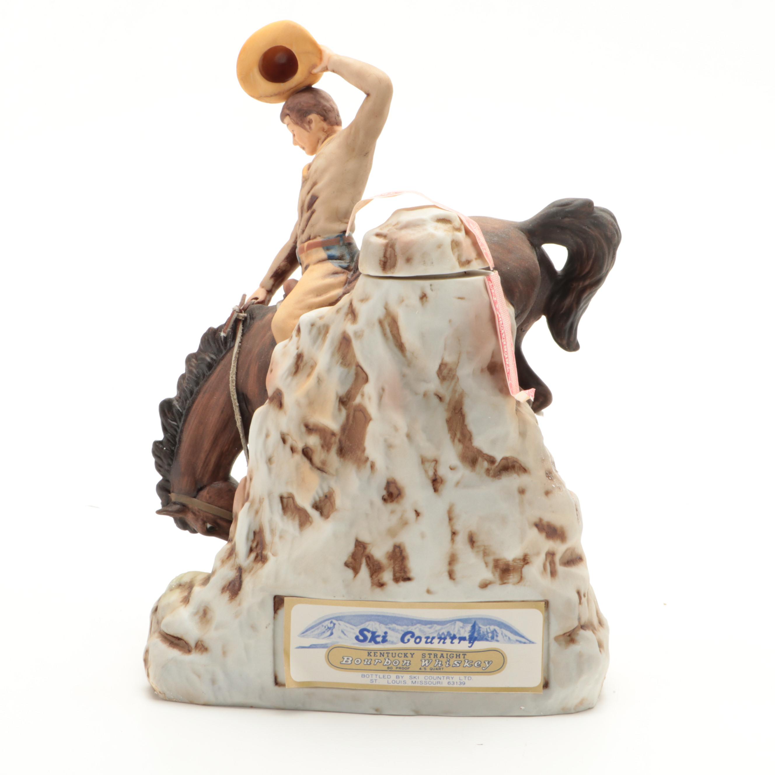 Ski Country "Wyoming" and Other Limited Edition Porcelain Decanters