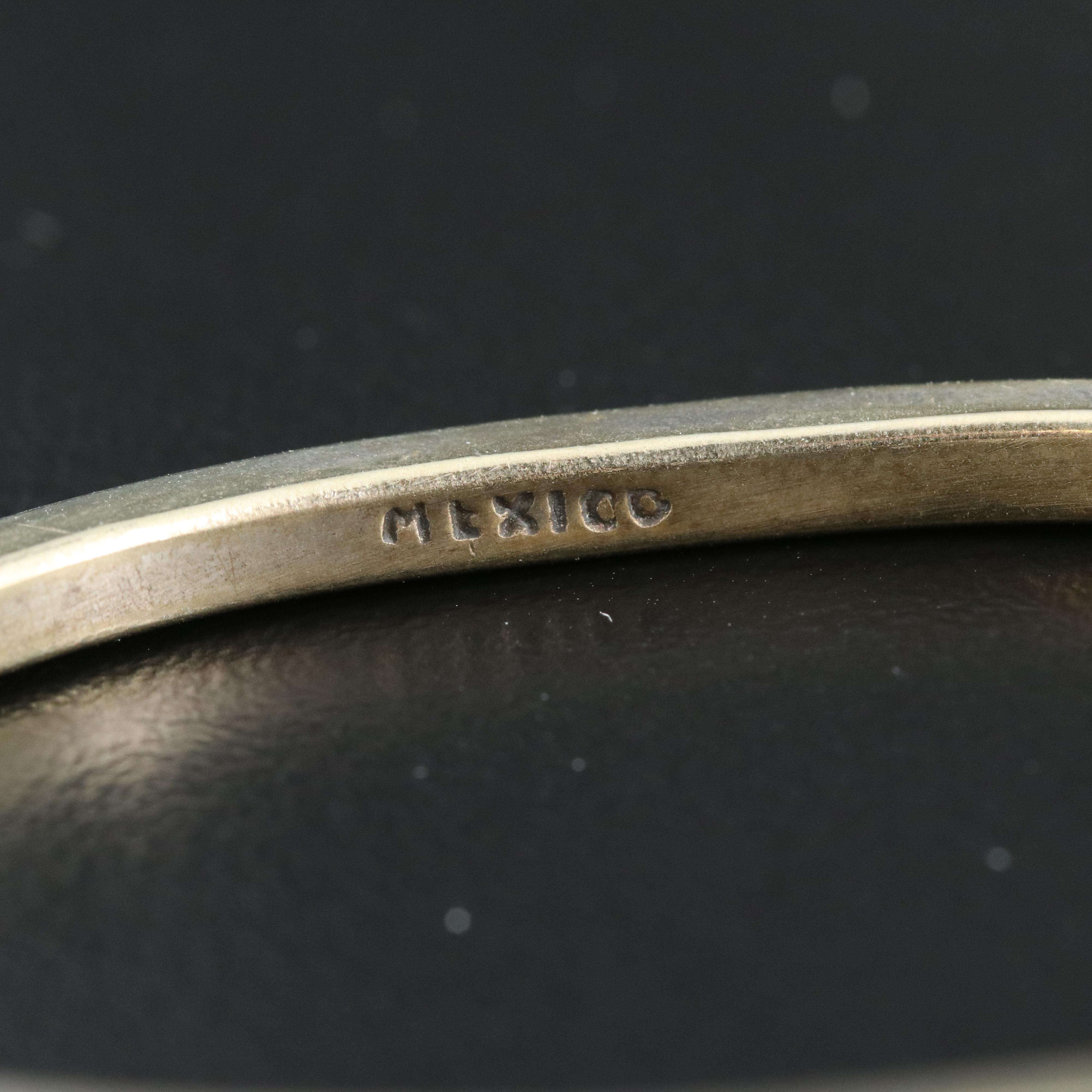 Southwestern Grouping Including Quoc Turquoise and Signed Feather Earrings