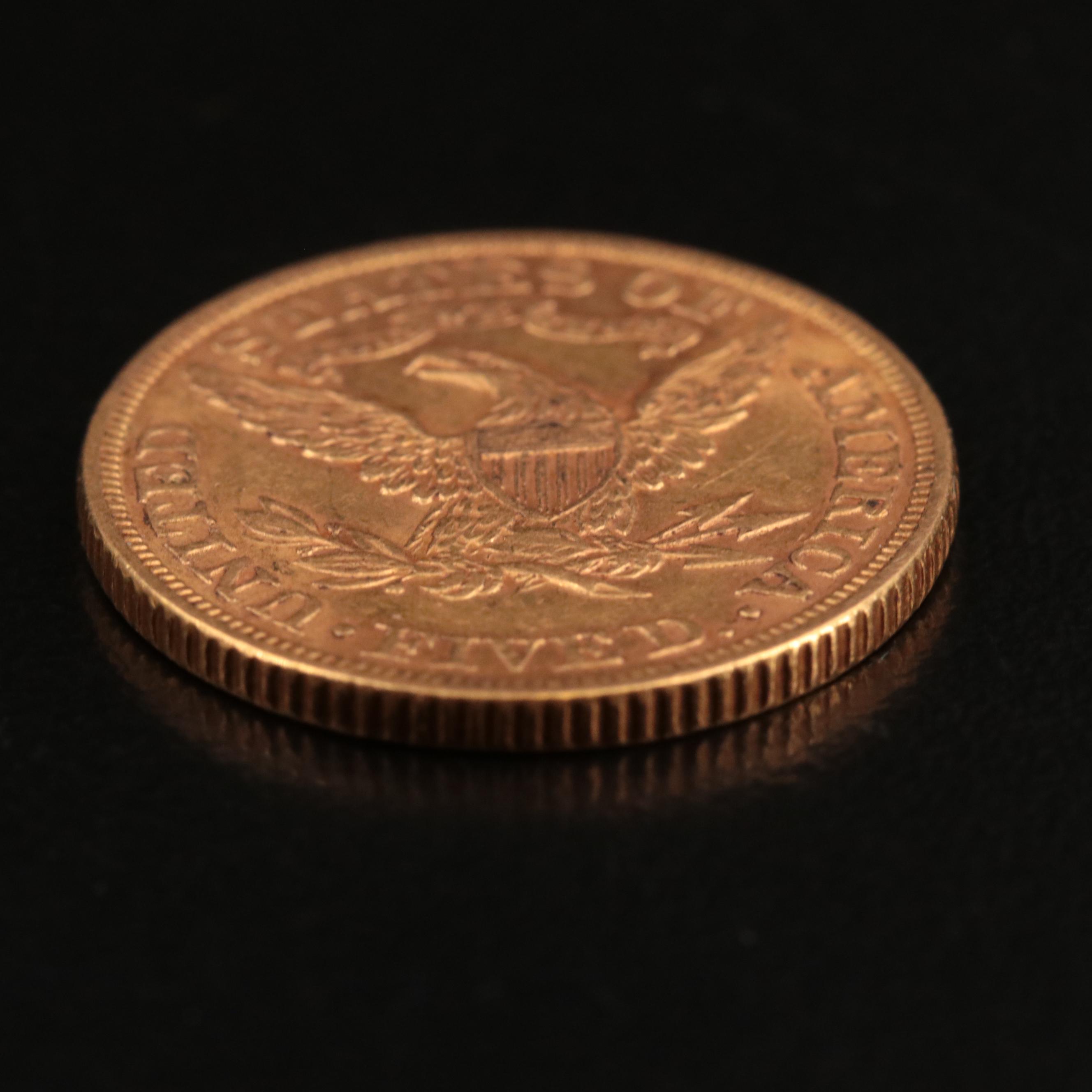 1897 Liberty Head $5 Gold Coin