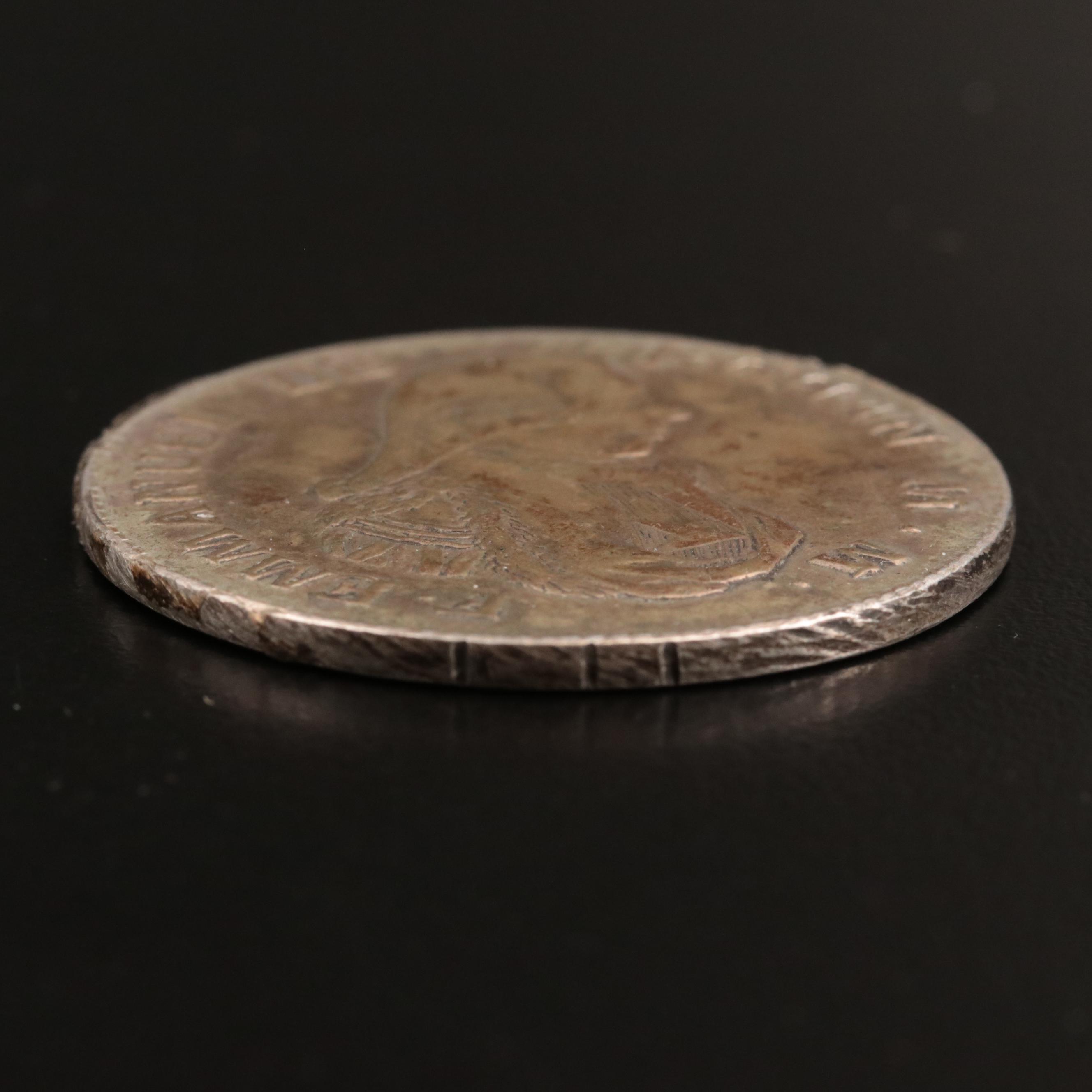 1796 Order of Malta 2 Scudi Silver Coin