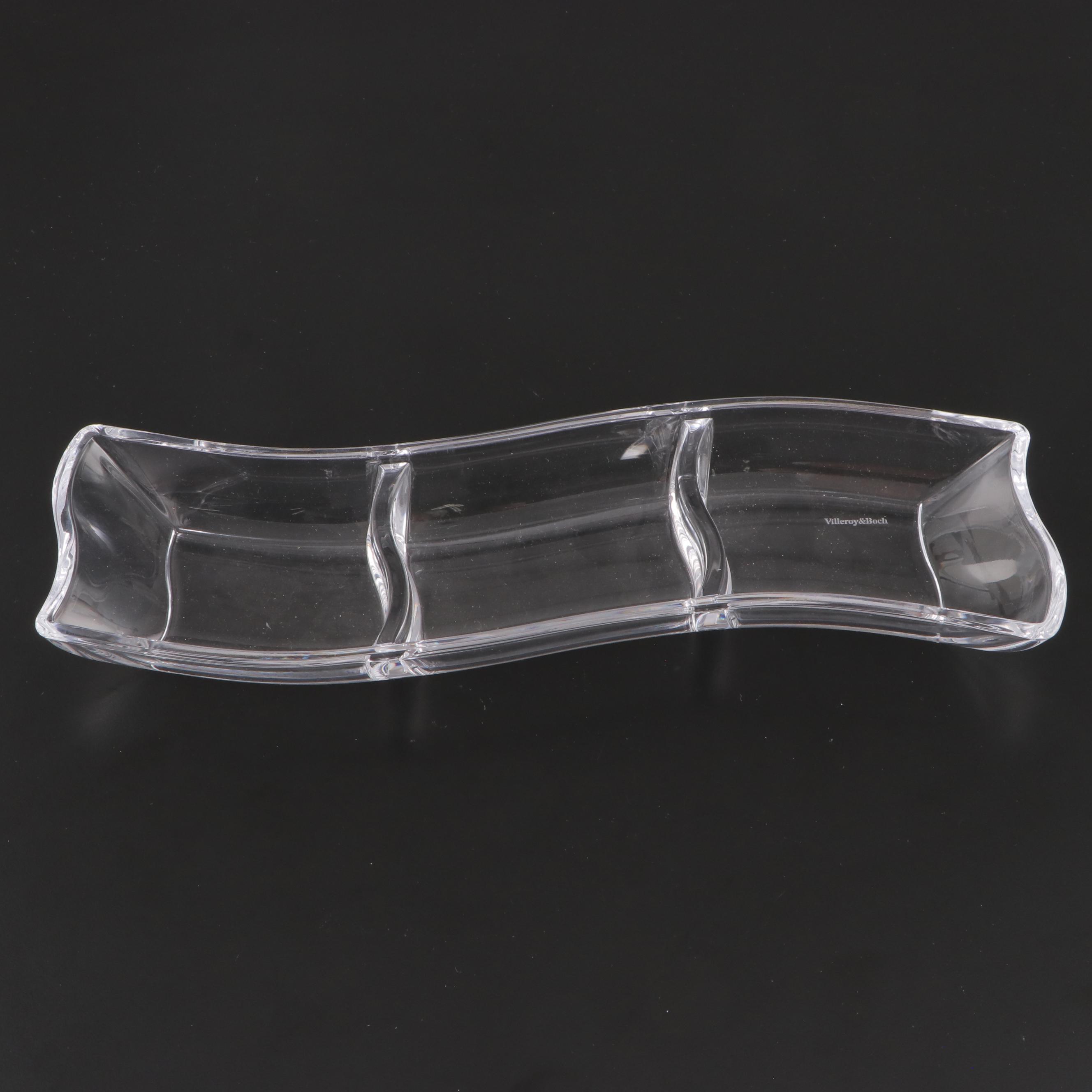 Villeroy & Boch Crystal Vase and Serveware