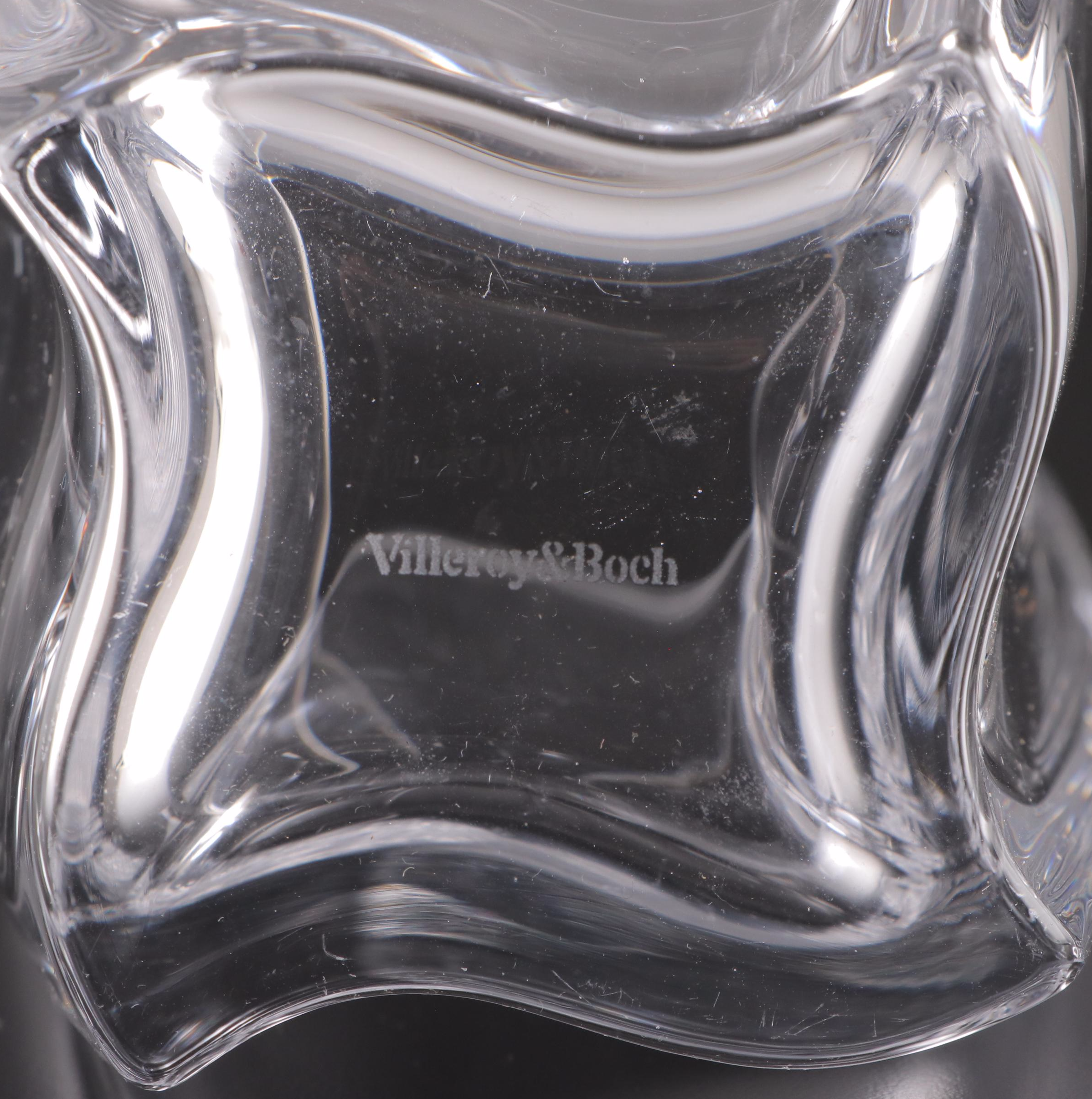 Villeroy & Boch Crystal Vase and Serveware