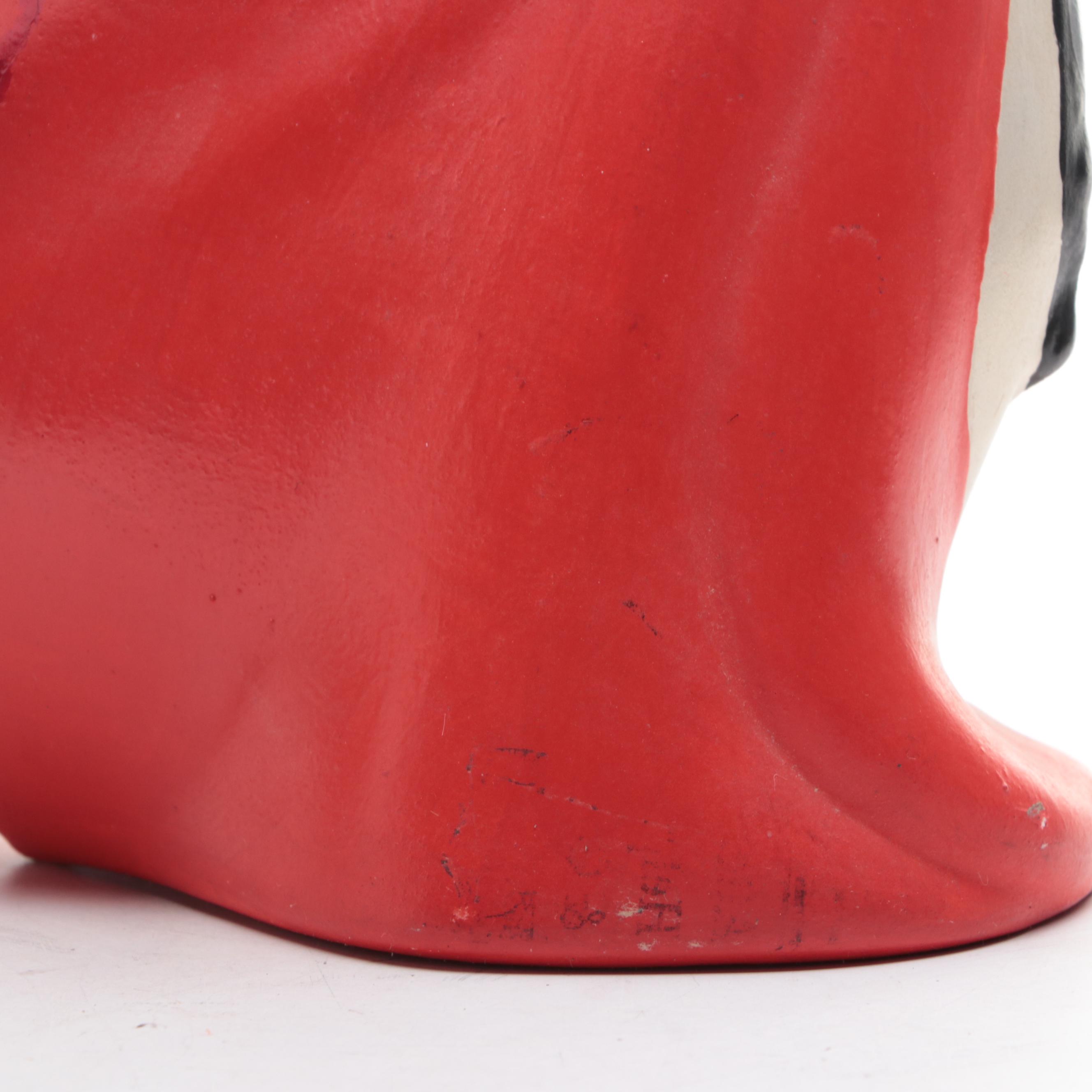 Ceramic Matador and Bull Figurines, Mid to Late 20th Century