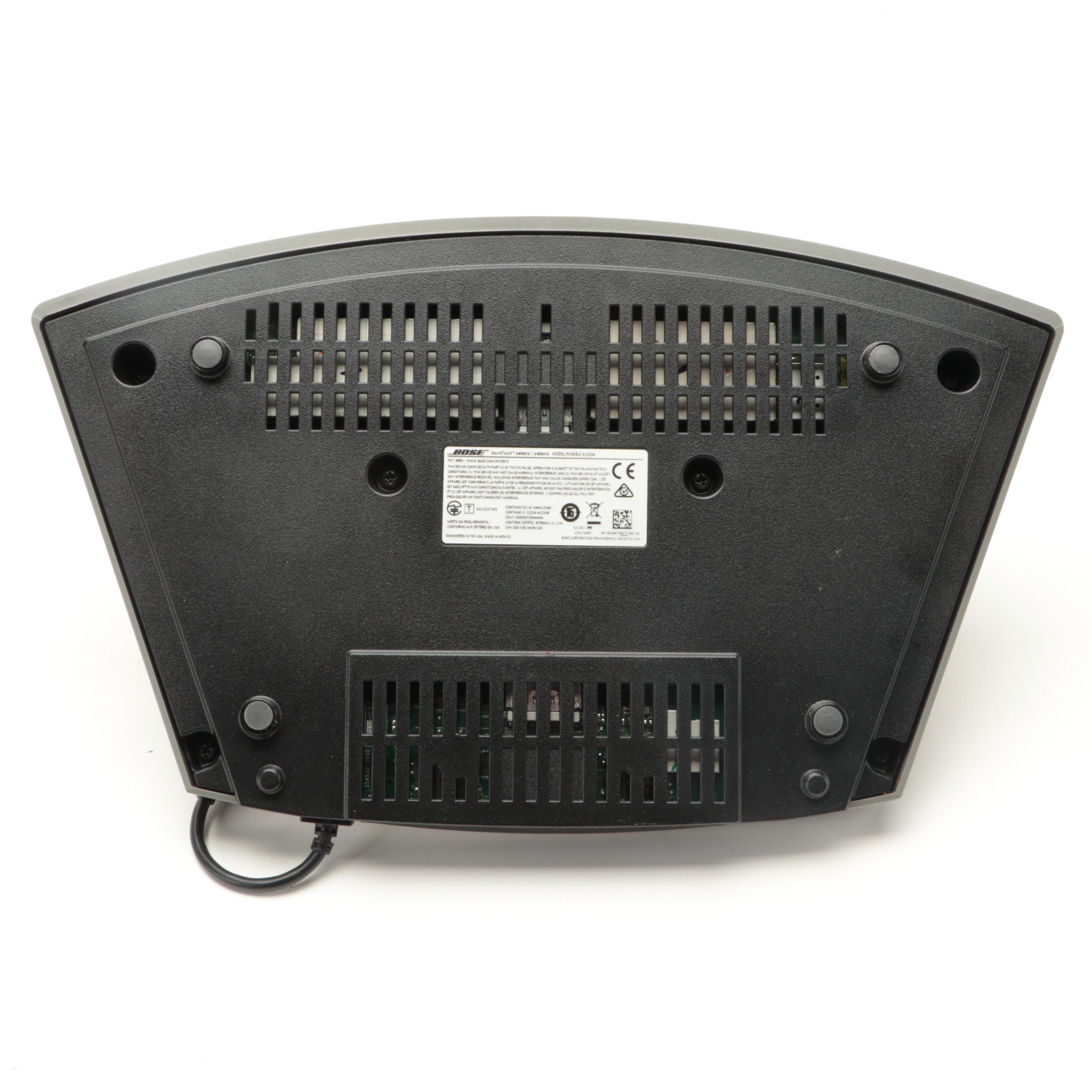 Bose Wave Music System III and SoundTouch Pedestal with Remote